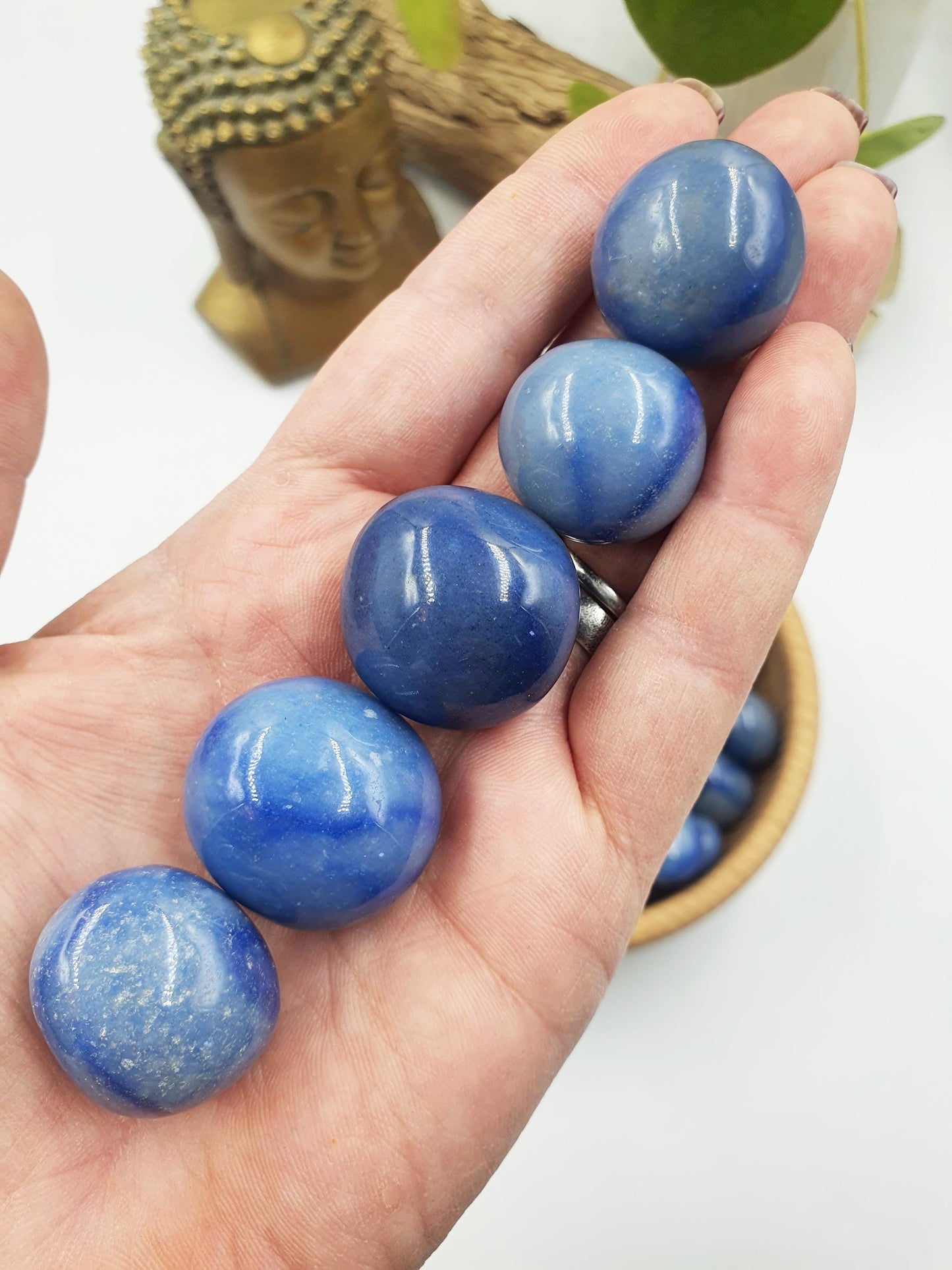 Blue Aventurine Tumbles