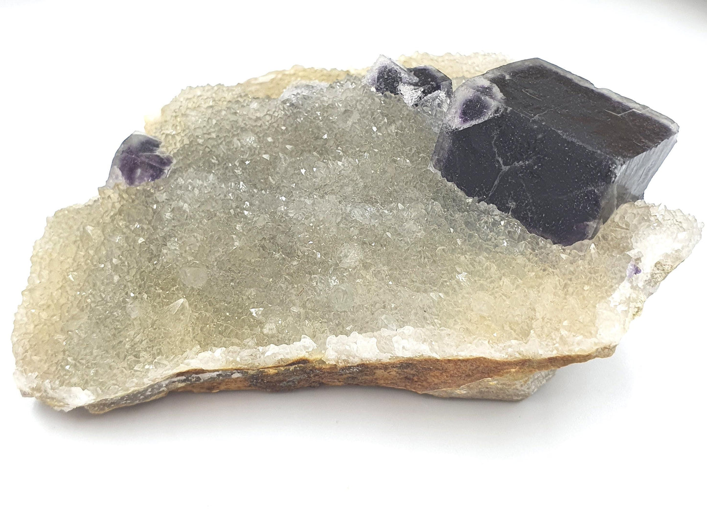 Purple Fluorite Cluster Specimen - 135g
