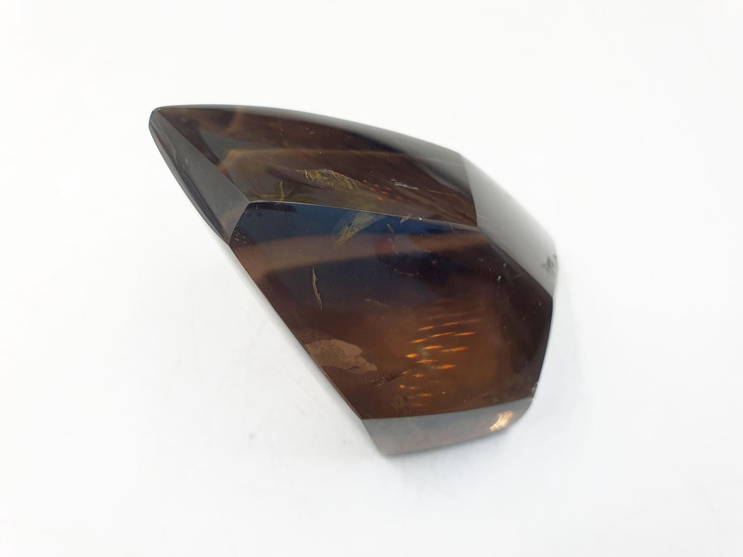 Smoky Quartz Freeform with rainbow / High Grade Smoky Quartz / Smoky Quartz Crystal Freeform / Smoky Quartz Chunk - 165g