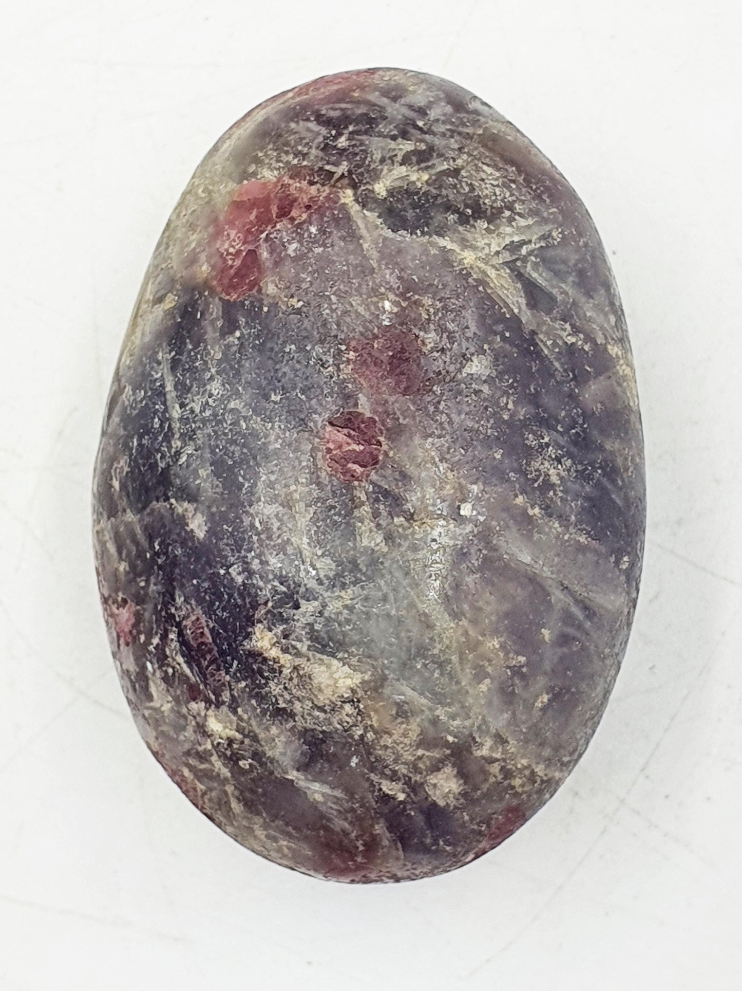Beautiful Unicorn Stone Palm / Unicorn Palm Stone / Pegmatite Palm / Pocket Crystal / Meditation Palm - 80g