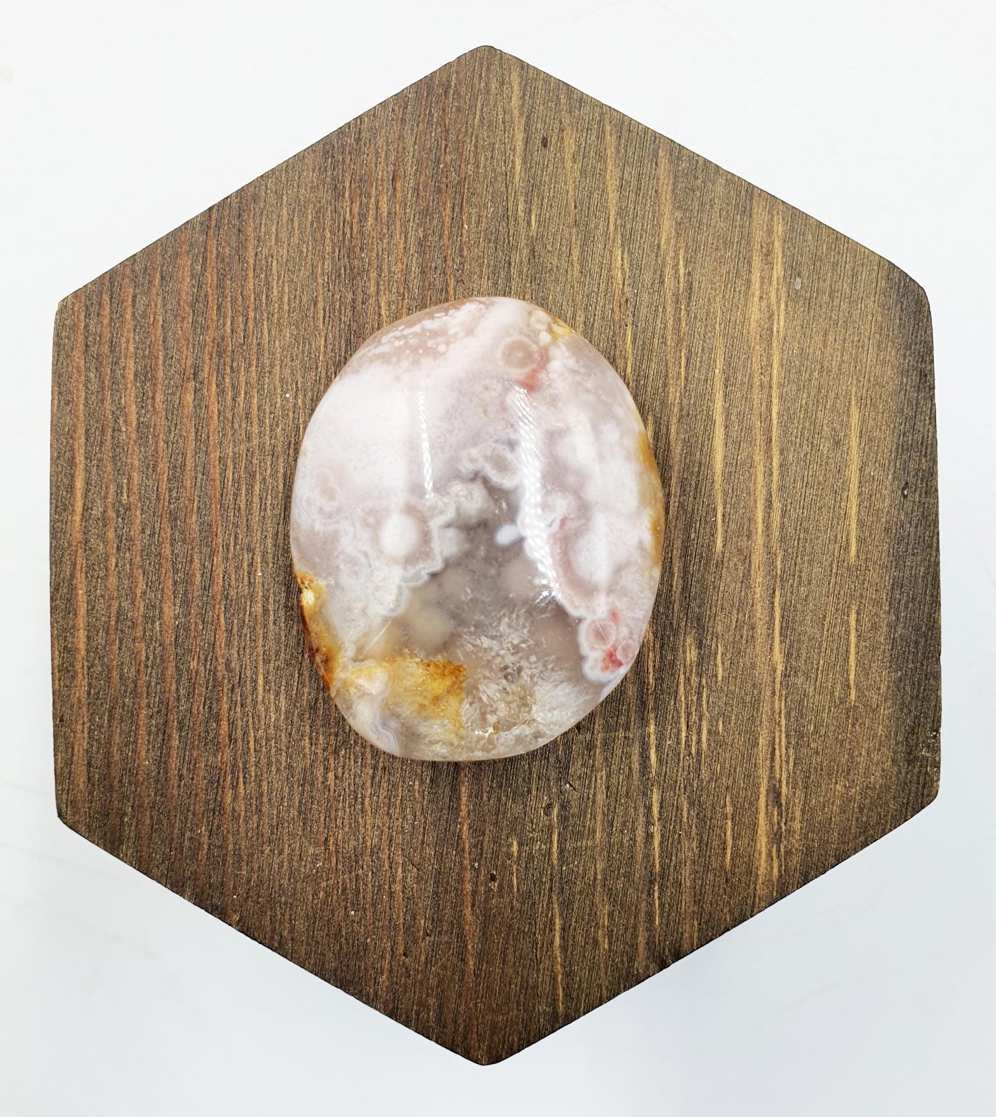 Little Pink Amethyst Palm / Pink Amethyst Palm Stone / Pocket Crystal / Meditation Palm / Reiki Crystal Palm - 25g