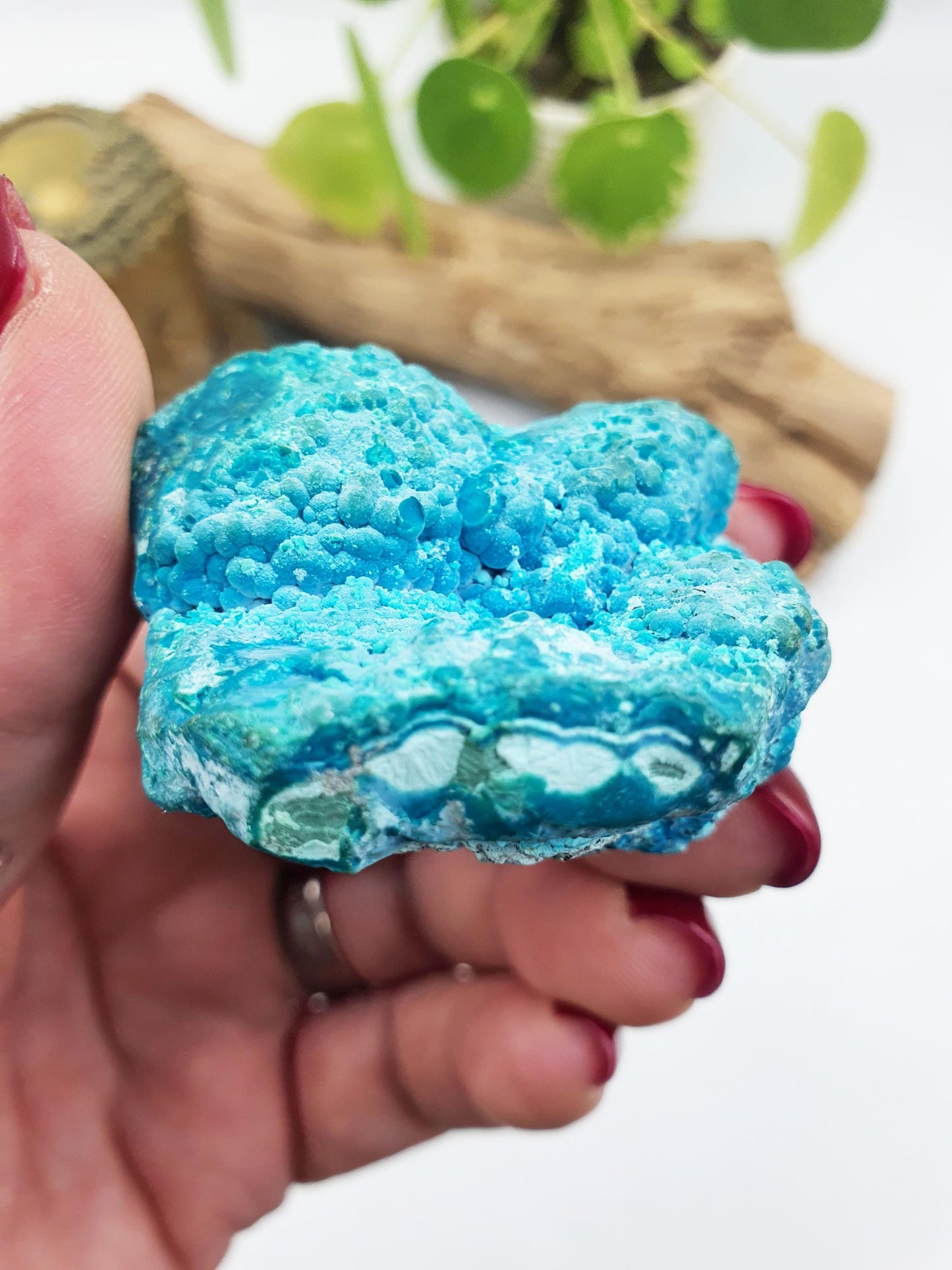Stunning Raw Chrysocolla / Chrysocolla Crystal Specimen / Rough Chrysocolla / Chrysocolla Chunk - 85g
