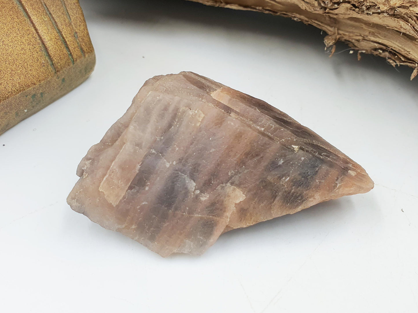 Rare Flashy Raw Skeletal Moonstone / Skeletal Moonstone Rough / Skeletal Moonstone Specimen / Skeletal Raw- 70g