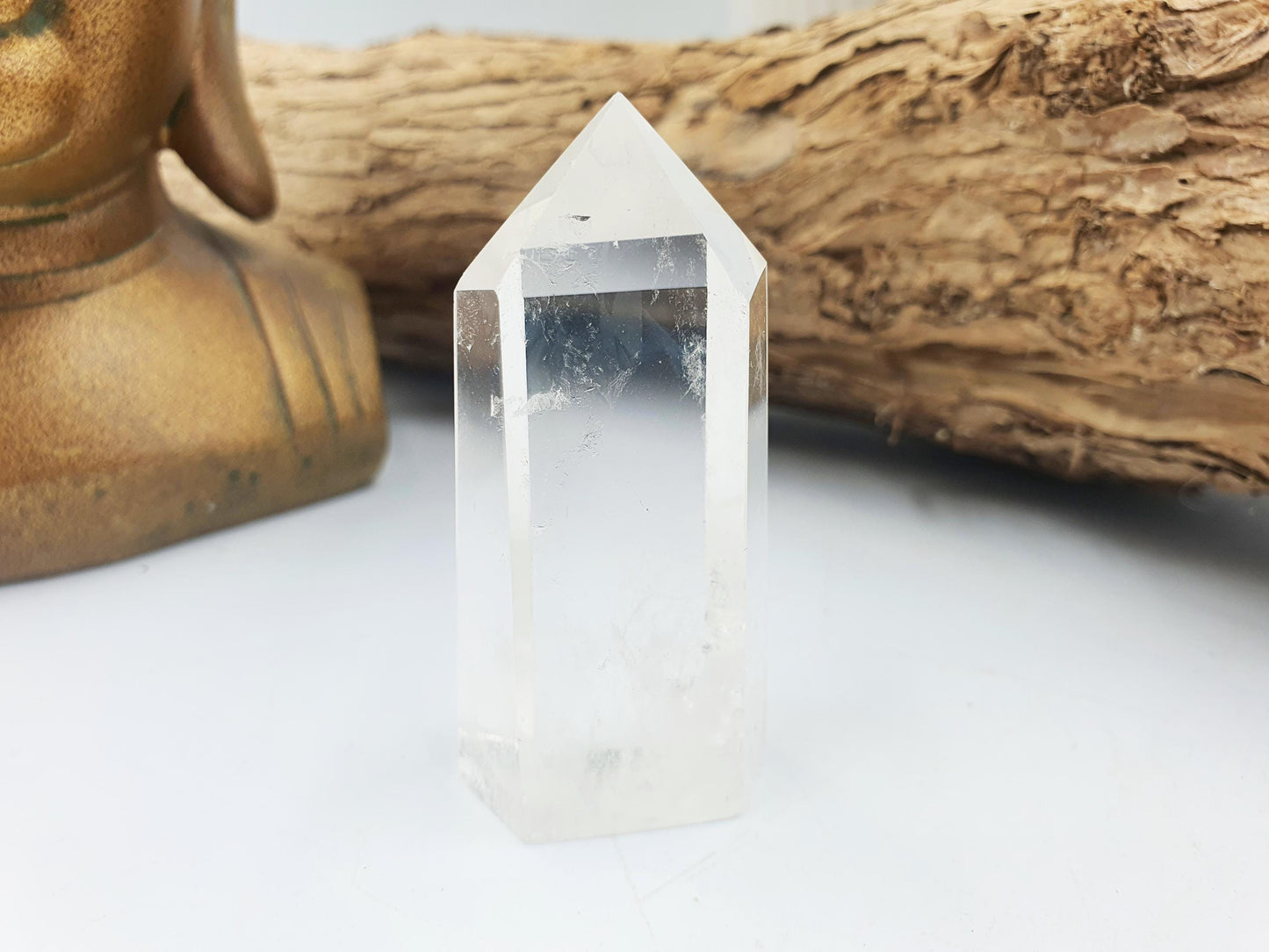 Cute Clear Quartz Tower / Clear Quartz Point / Clear Quartz Obelisk / Healing Tower - 50g