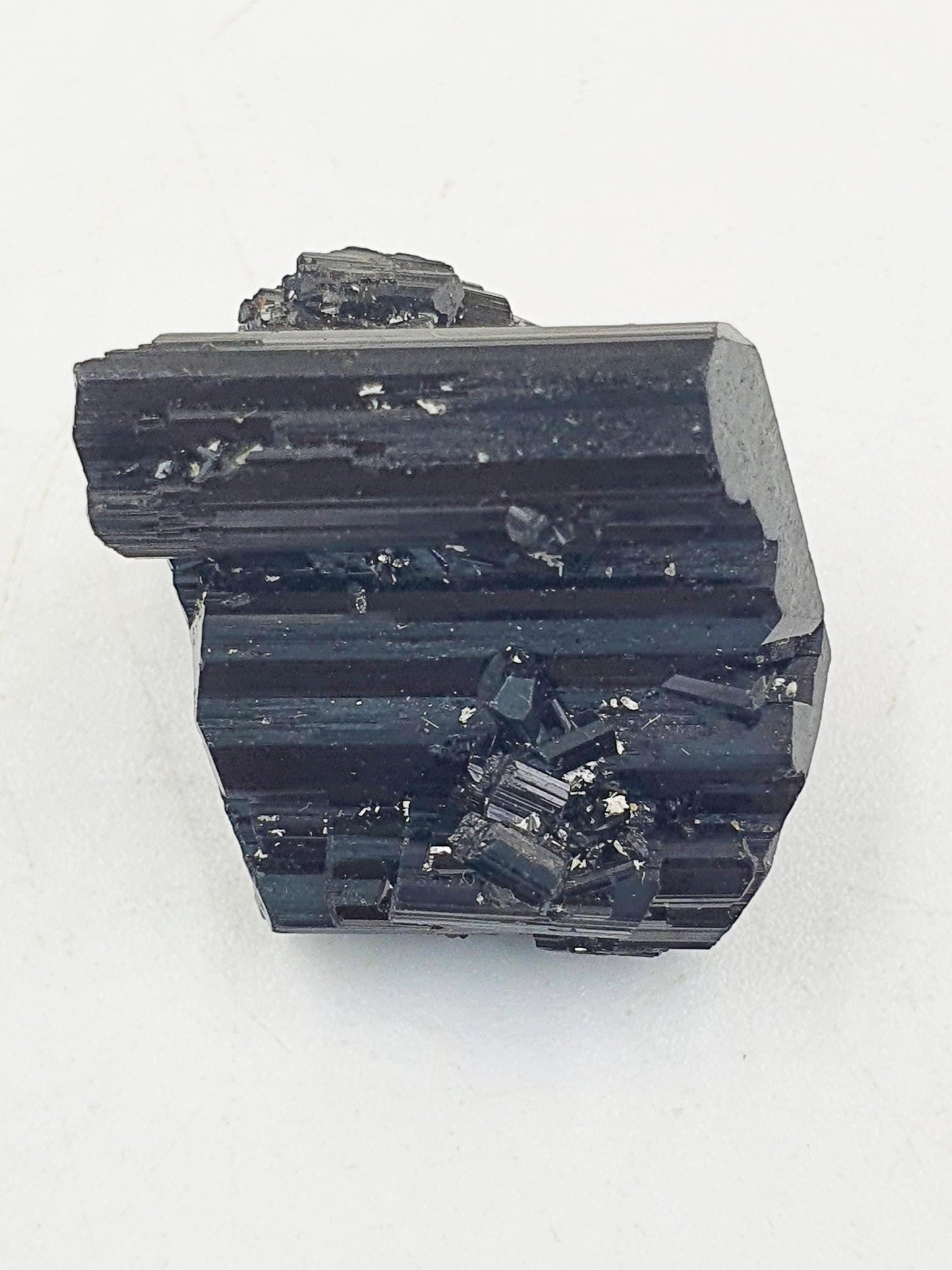 High Grade Flashy Raw Black Tourmaline Piece / Raw Sparkly Tourmaline / Raw Crystal / Tourmaline Specimen / Pendant Making - 10g