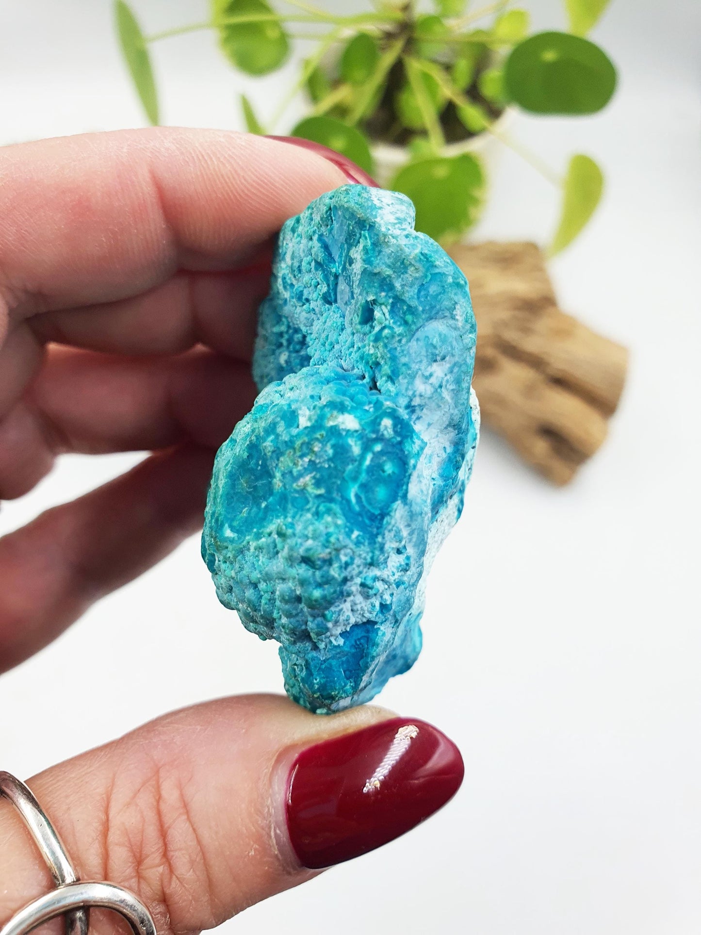 Stunning Raw Chrysocolla / Chrysocolla Crystal Specimen / Rough Chrysocolla / Chrysocolla Chunk - 85g