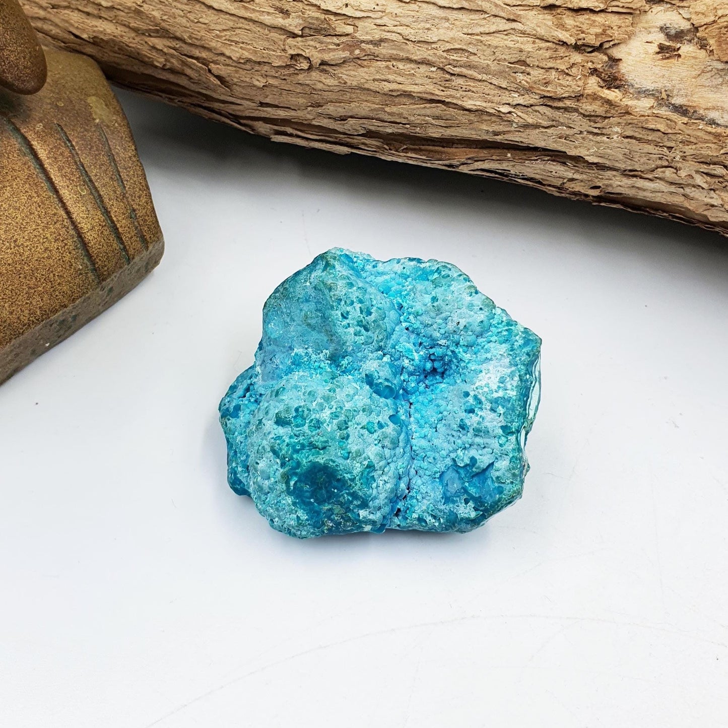 Stunning Raw Chrysocolla / Chrysocolla Crystal Specimen / Rough Chrysocolla / Chrysocolla Chunk - 85g