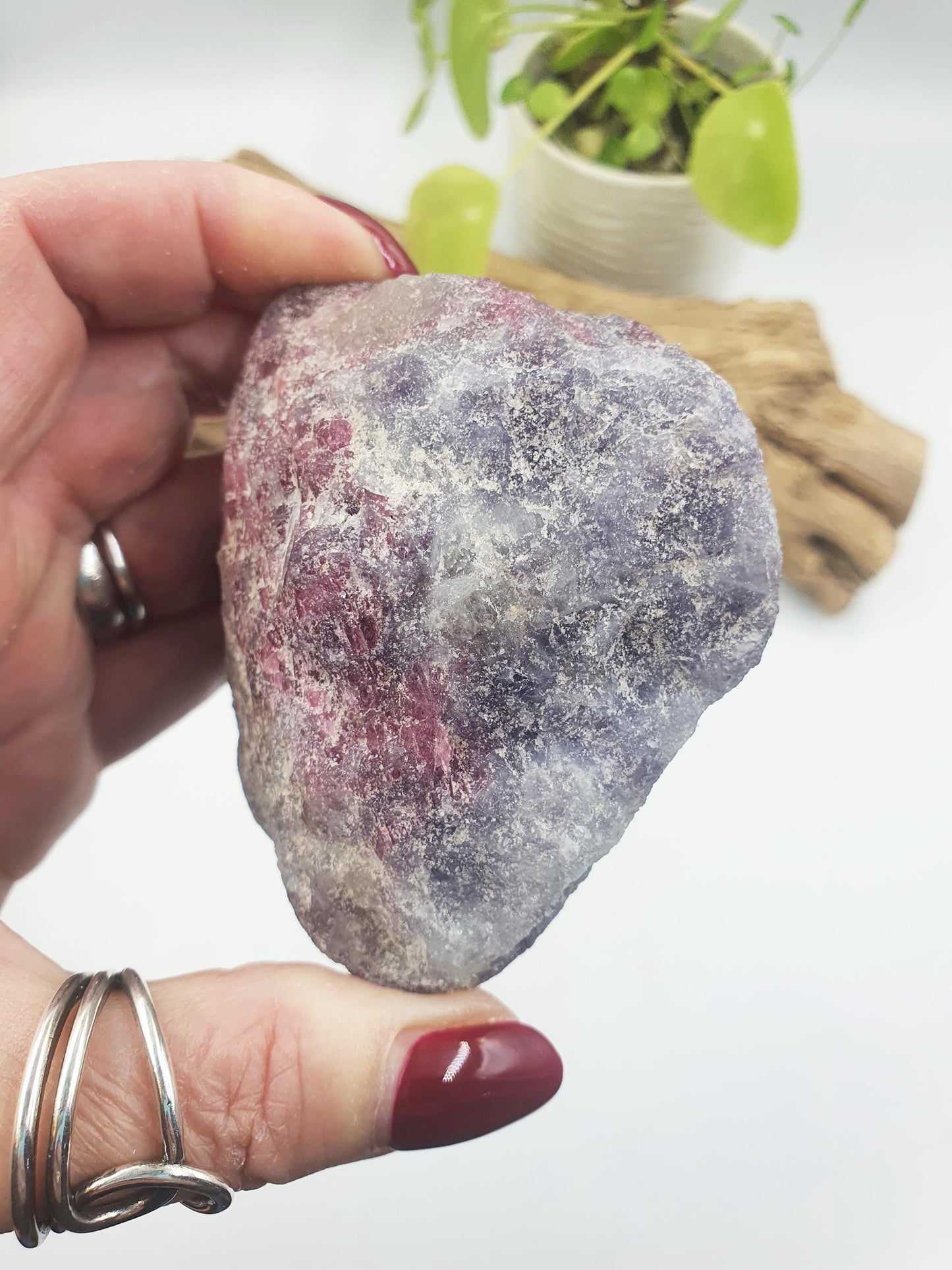 Raw Unicorn Stone / Rough Unicorn Stone / Pegmatite Specimen / Raw Pegmatite Crystal / Unicorn Chunk - 395g