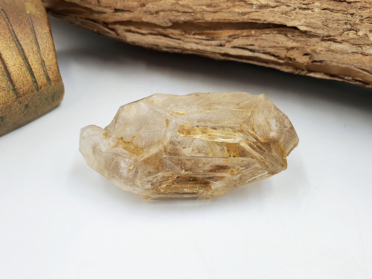 Elestial Quartz Specimen / Quartz Specimen / Raw Elestial / Raw Rare Quartz - 47g