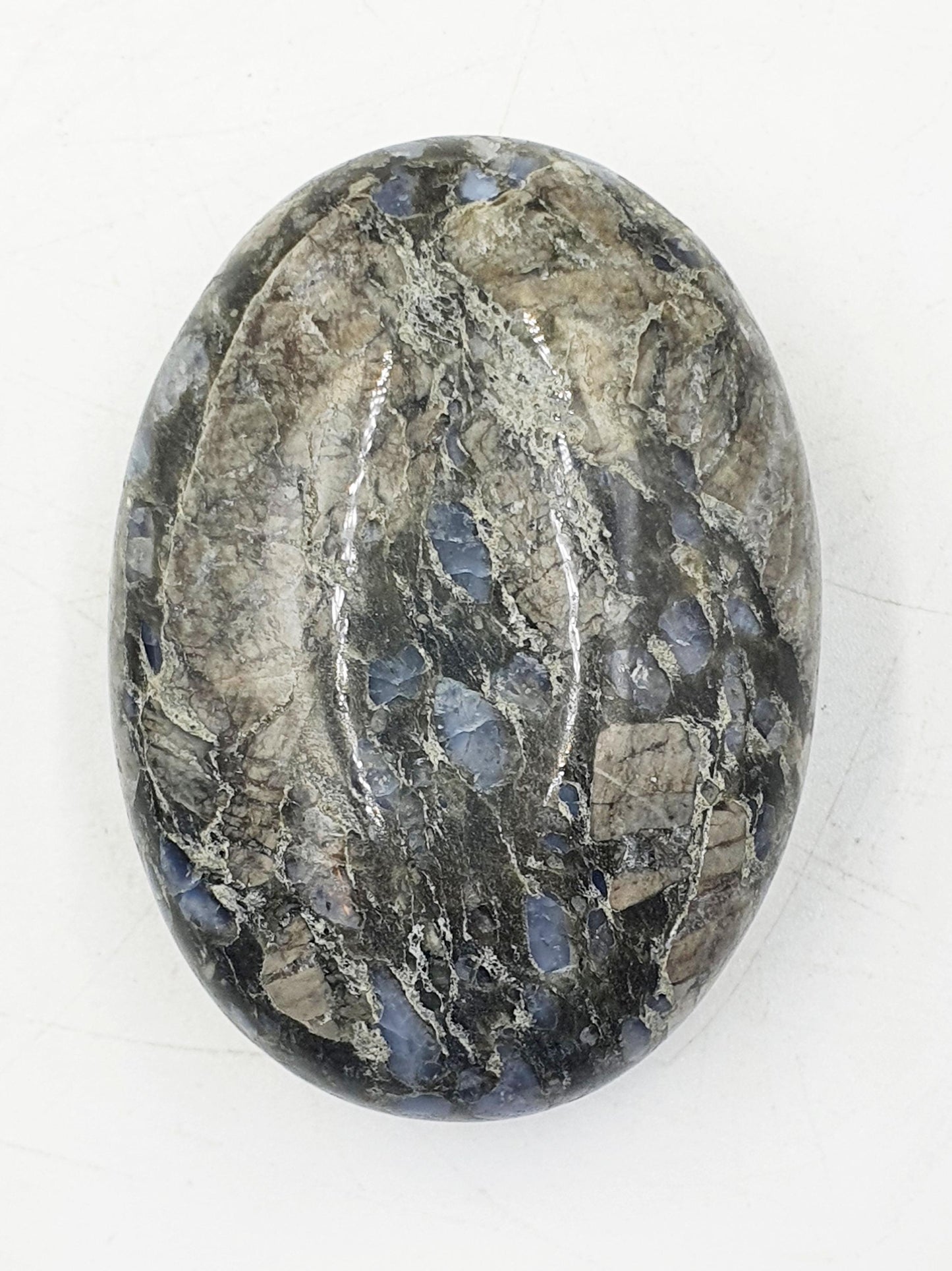 Que Sera (Llanite) Palm Stone - Uplifting & High Vibration Healing Crystal - 100g