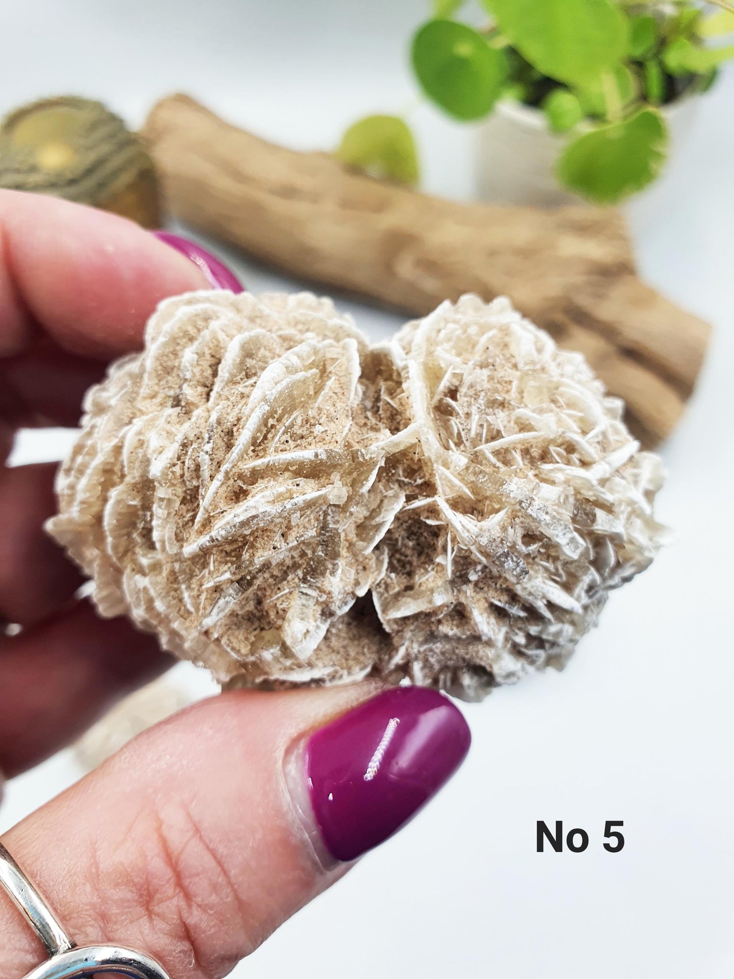 Large Desert Rose (Gypsum) Specimen - Natural Crystal for Protection & Clarity - You Choose