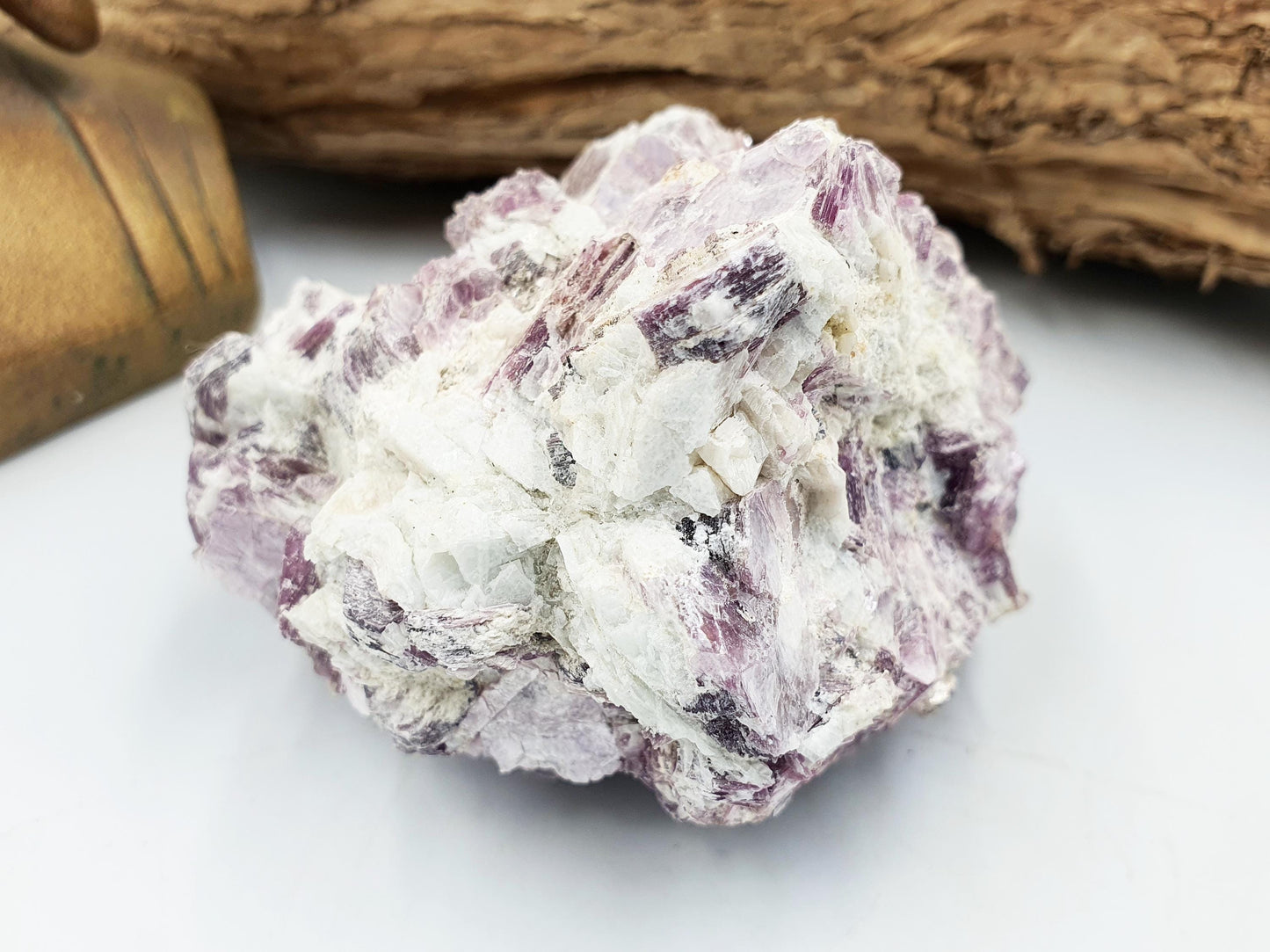 Sparkly Raw Purple Mica / Large Purple Mica Palm Specimen / Lepidolite Raw / Rough Purple Mica / Purple Mica Chunk - 270g