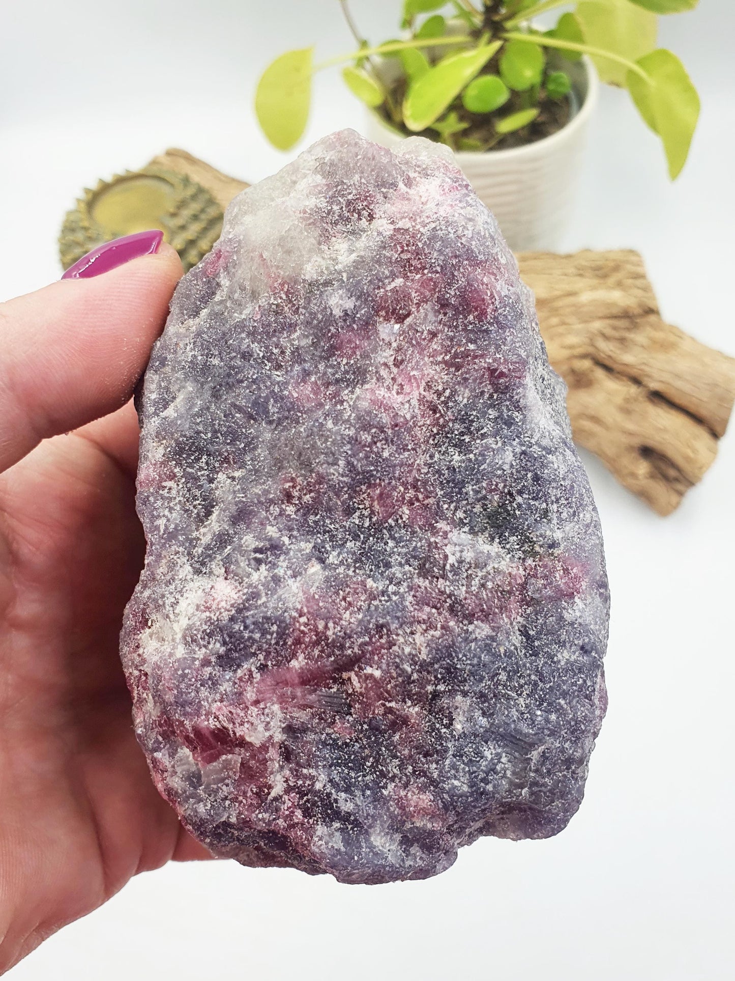 Raw Unicorn Stone / Rough Unicorn Stone / Pegmatite Specimen / Raw Pegmatite Crystal / Unicorn Chunk - 775g