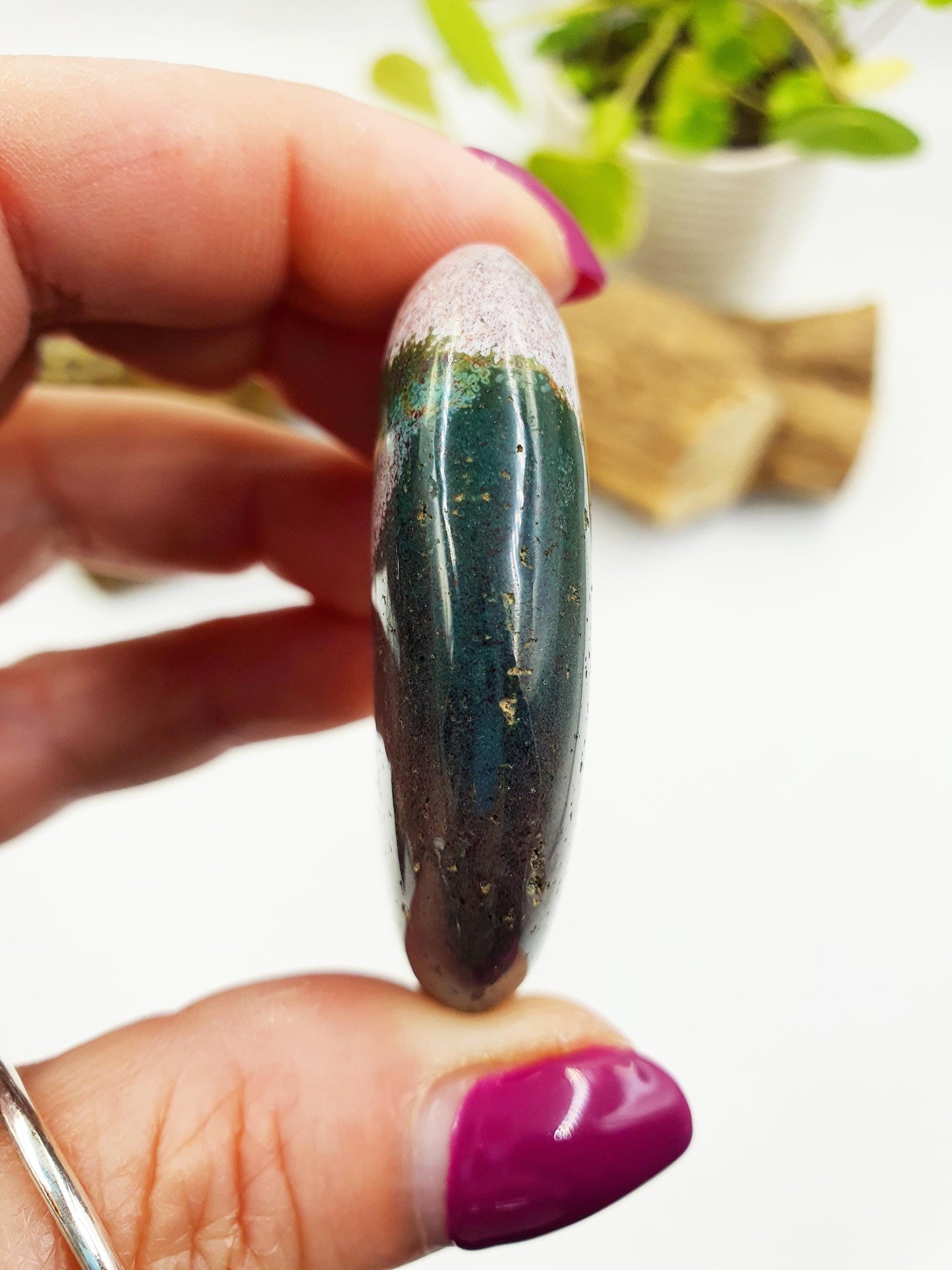 Ocean Jasper Palm - Joy & Renewal Healing Crystal - 55g