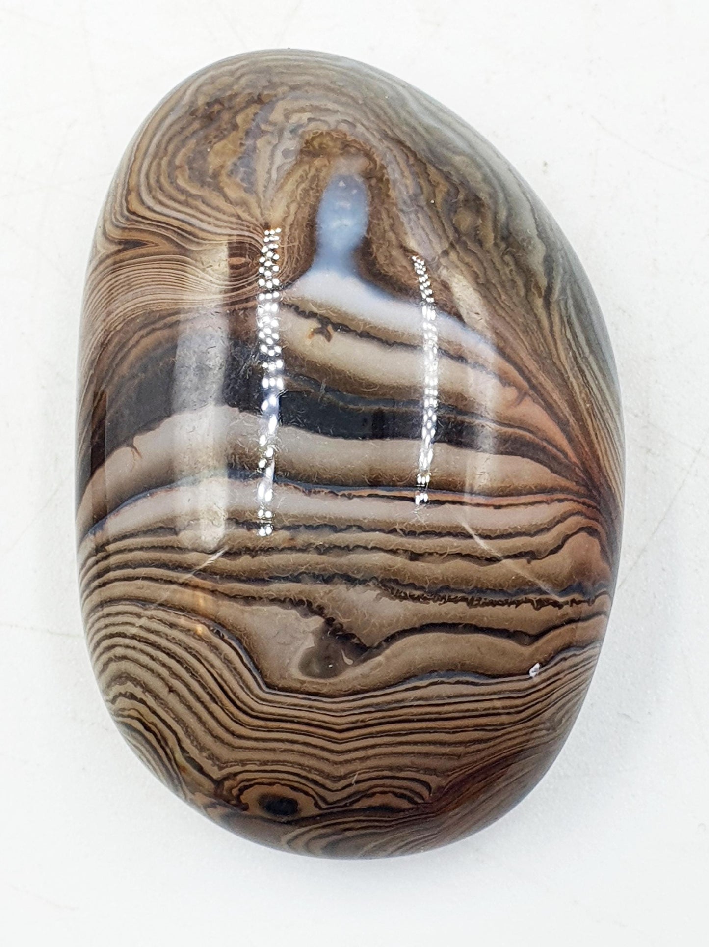 Beautiful Sardonyx Palm / Sardonyx Palm Stone / Healing Palm / Meditation Palm / Reiki Crystal Palm - 50g