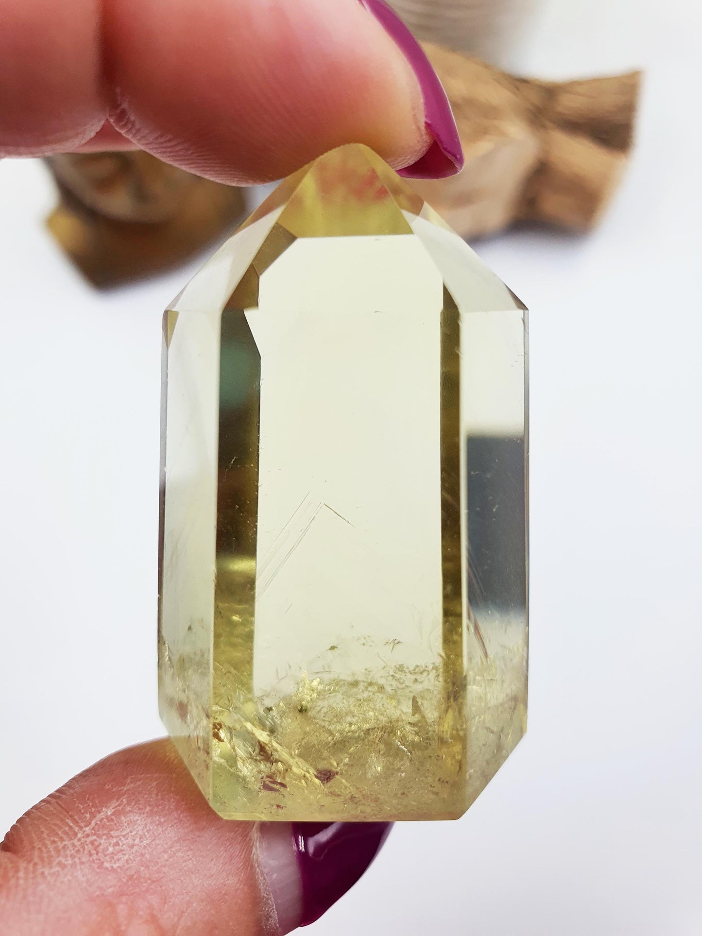 Citrine Point - Natural Manifestation & Abundance Healing Crystal - 50g