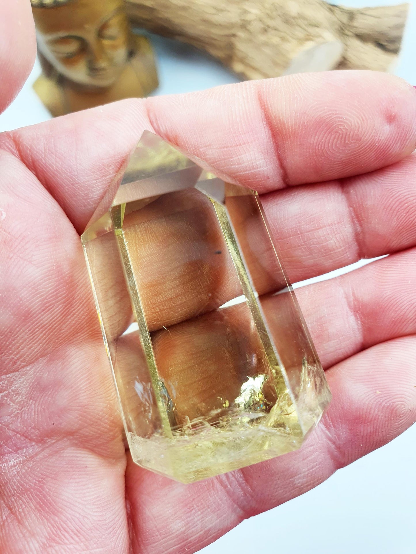 Citrine Point - Natural Manifestation & Abundance Healing Crystal - 50g