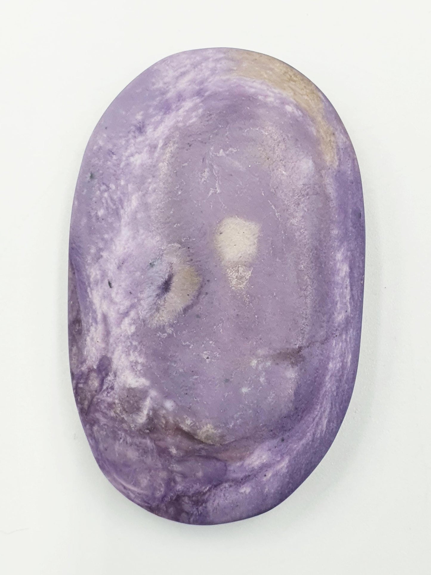 Charoite Palm Stone - Transformation & Intuition Healing Crystal, 50g