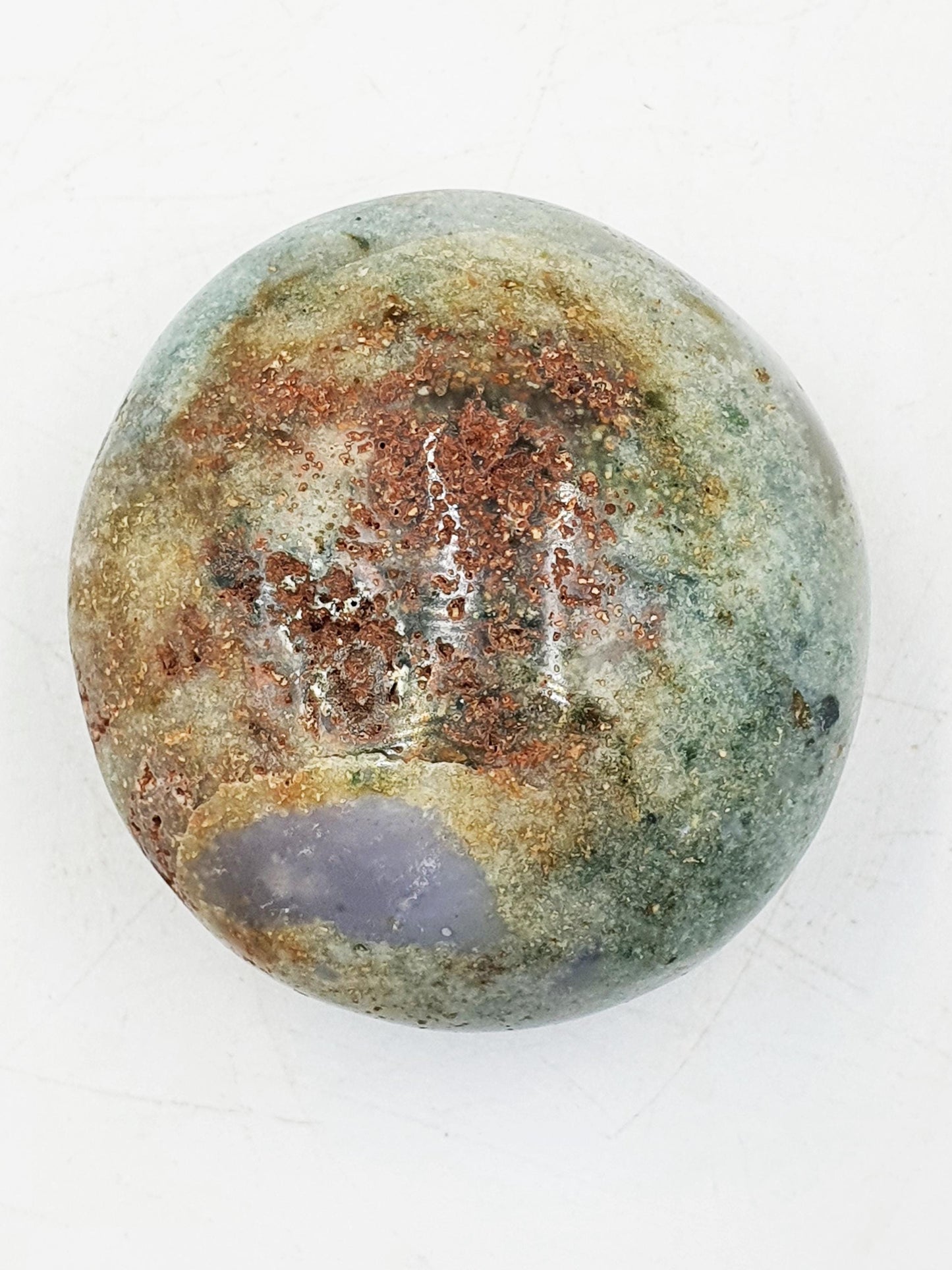 Ocean Jasper Palm - Joy & Renewal Healing Crystal - 105g