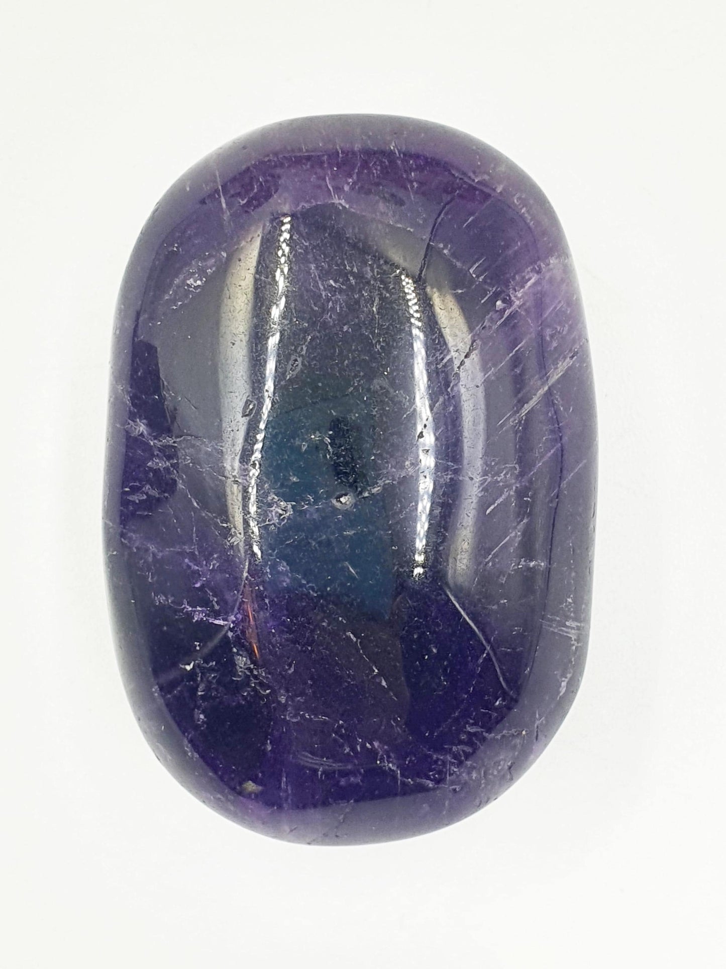 Amethyst Palm Stone - Calming & Spiritual Healing Crystal - 75g