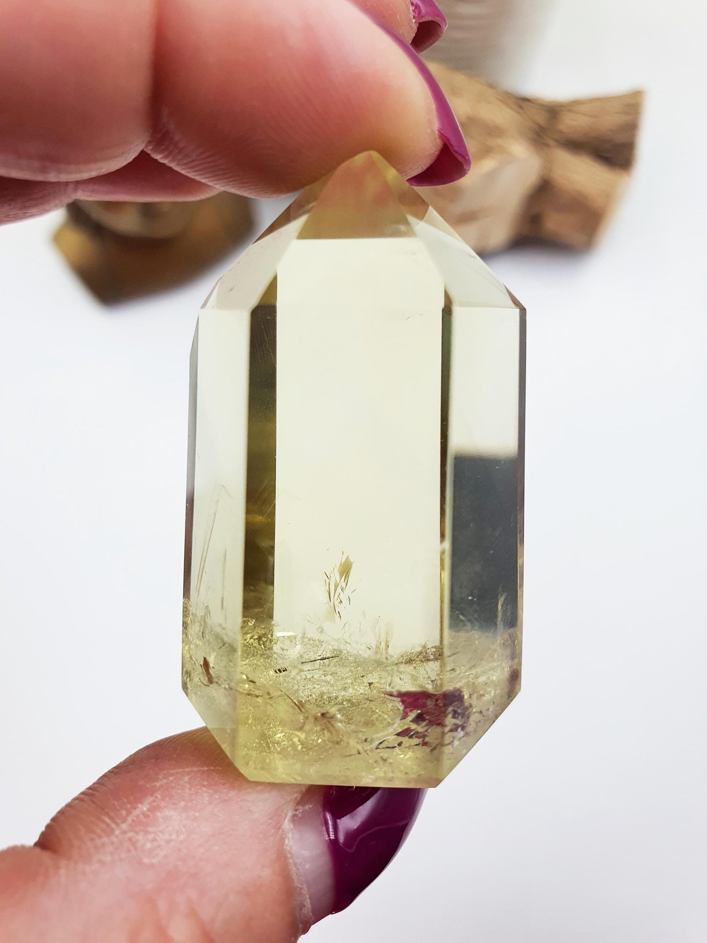 Citrine Point - Natural Manifestation & Abundance Healing Crystal - 50g