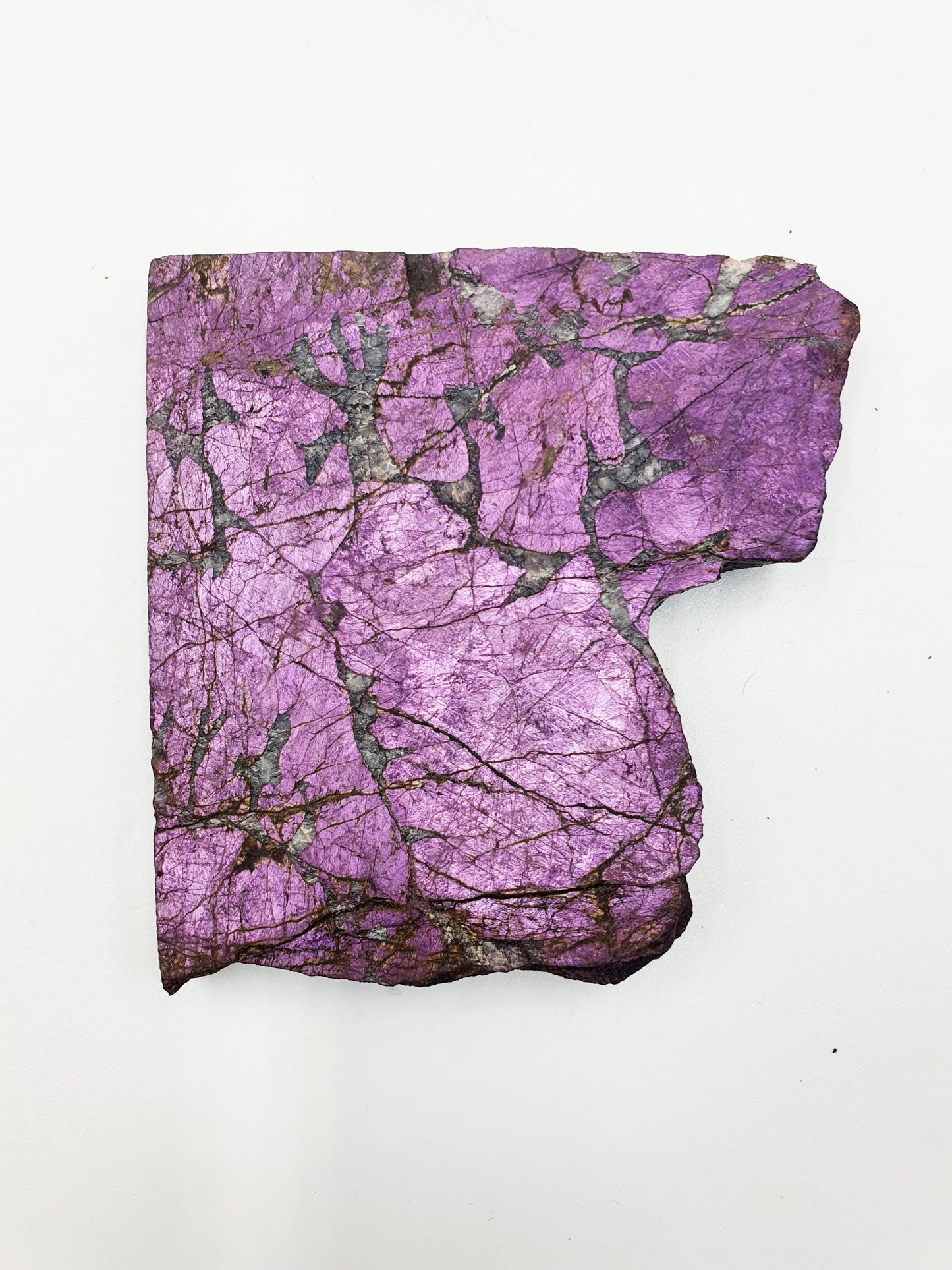Purpurite Slab - Spiritual Awakening & Intuition Crystal Slice, 140g