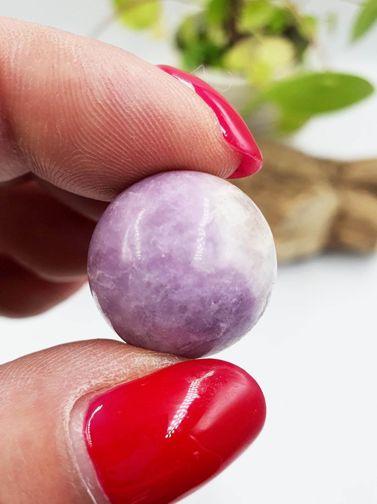 Lepidolite Mini Crystal Spheres - 20mm