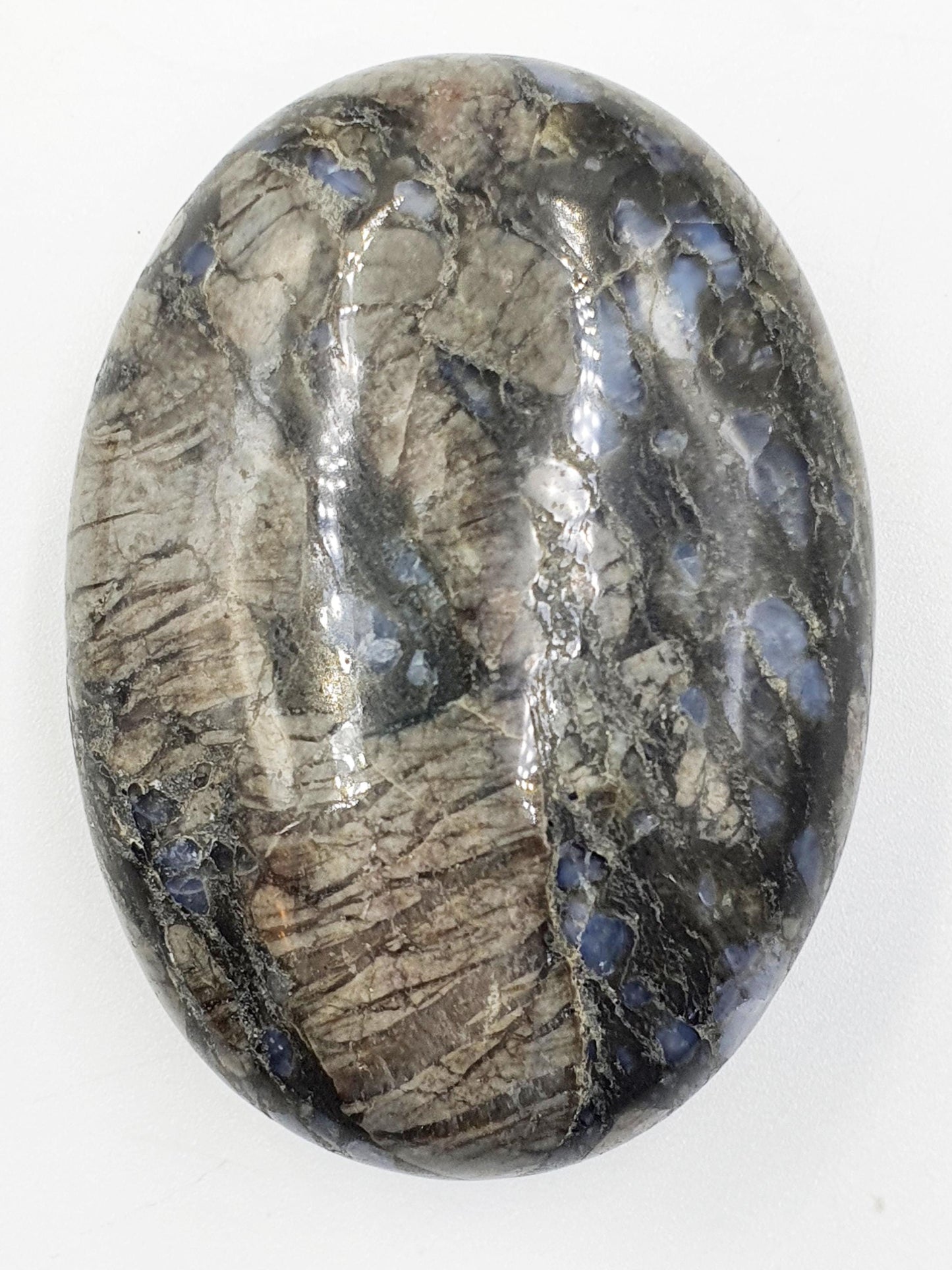 Que Sera (Llanite) Palm Stone - Uplifting & High Vibration Healing Crystal - 100g