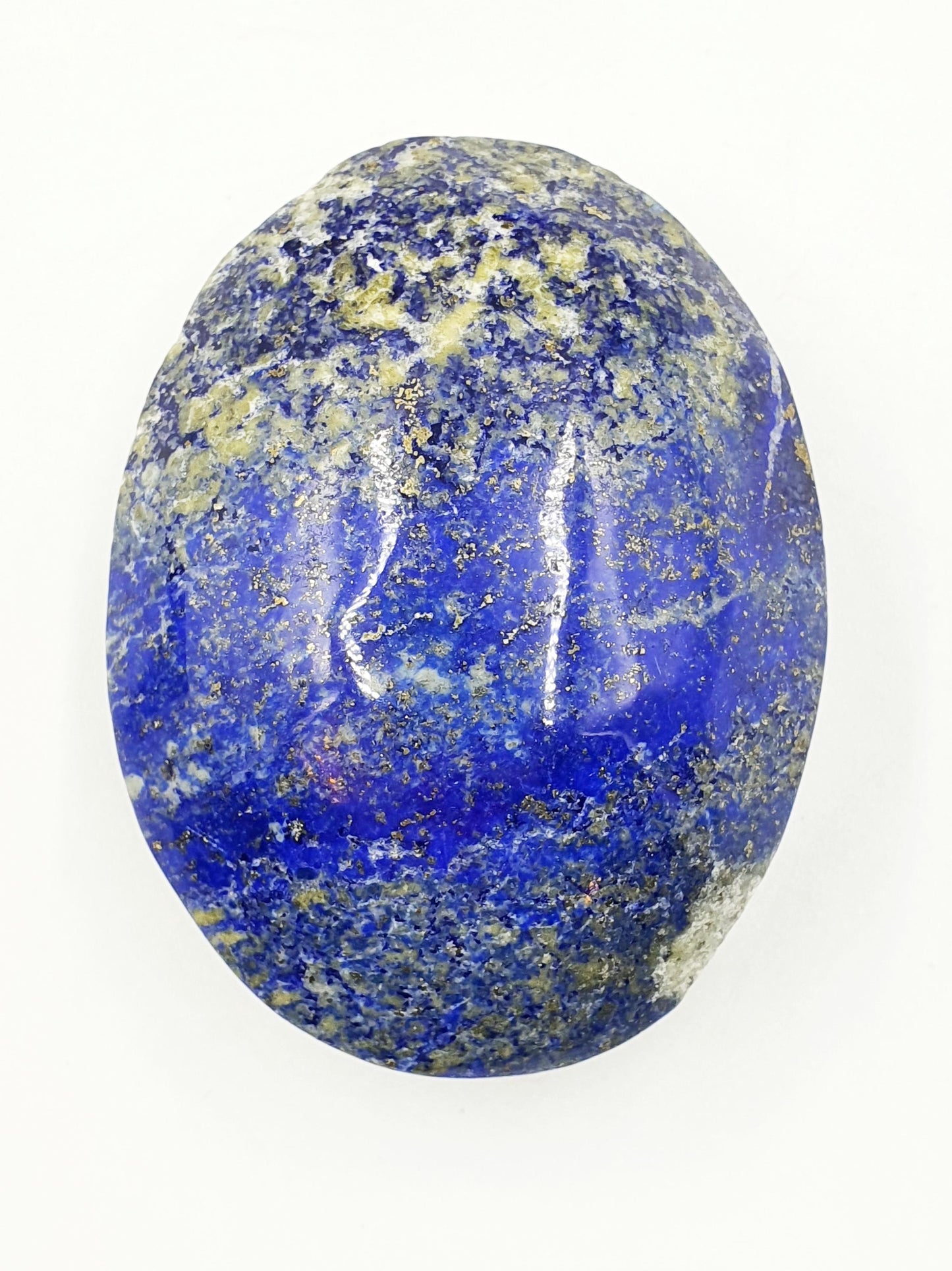 Large Lapis Lazuli Palm Stone - Wisdom & Truth Third Eye Chakra Crystal -150g