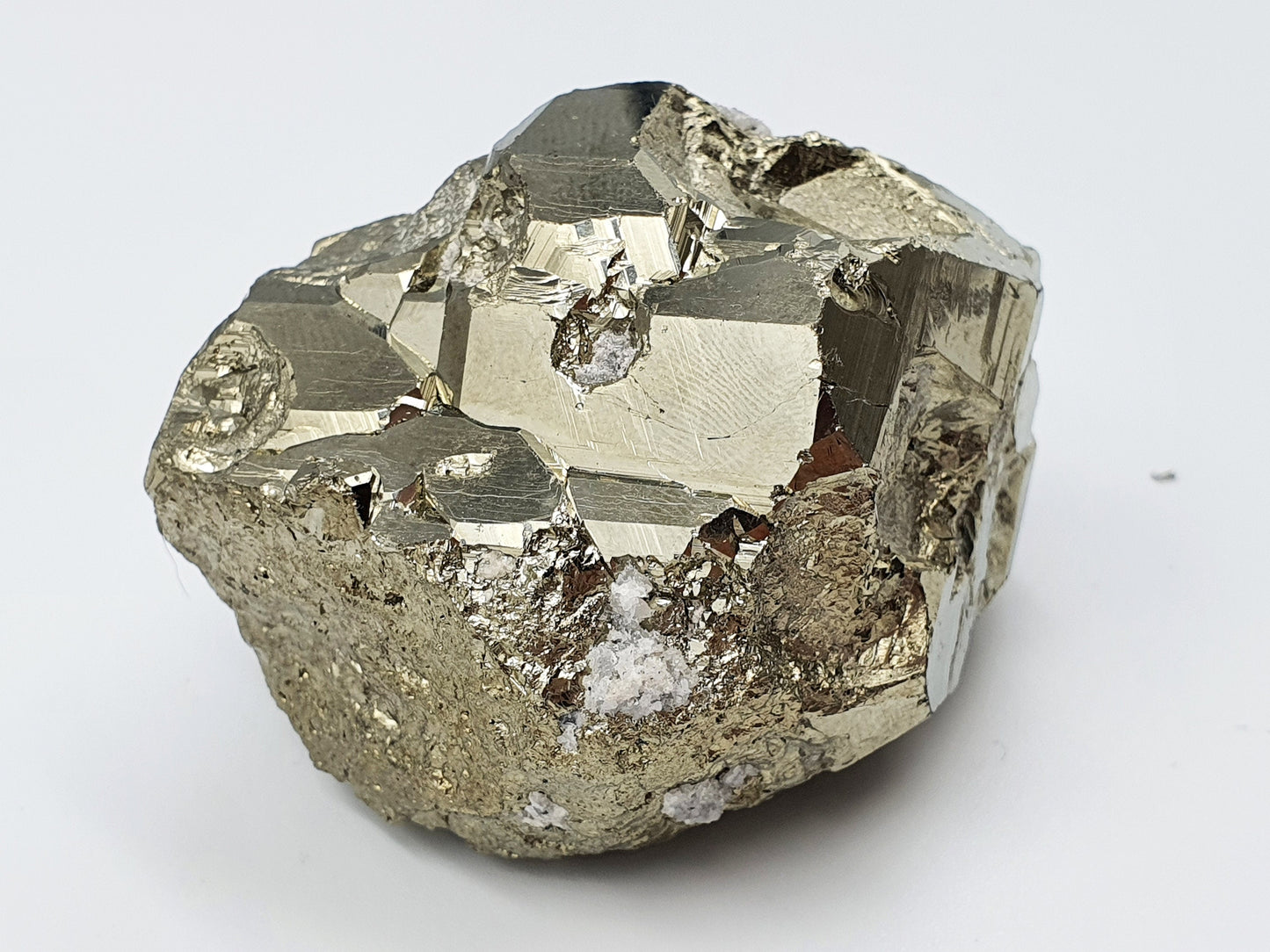 Natural Raw Pyrite "Fools Gold" Cluster Crystal Nugget - Various Sizes