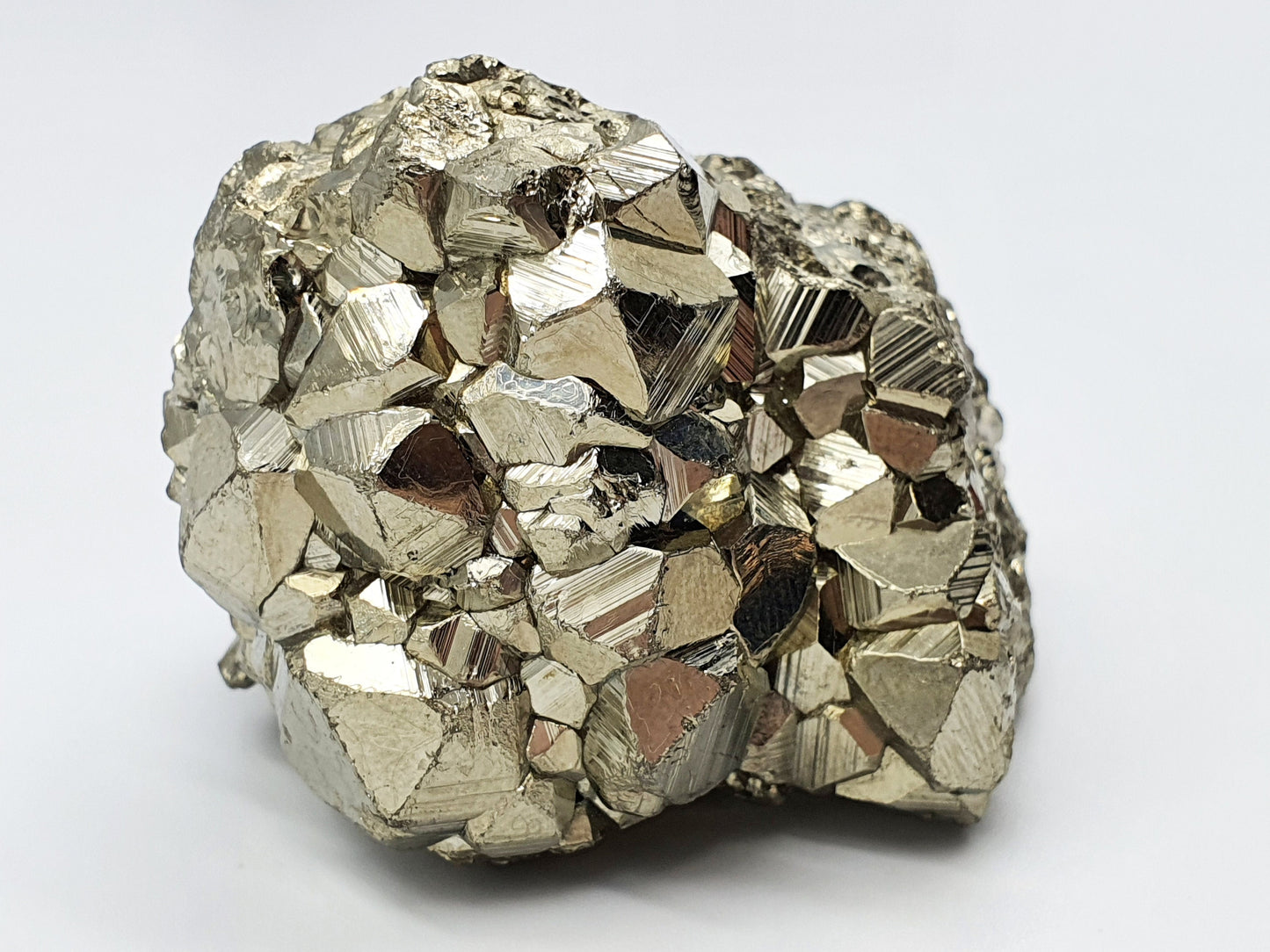 Natural Raw Pyrite "Fools Gold" Cluster Crystal Nugget - Various Sizes