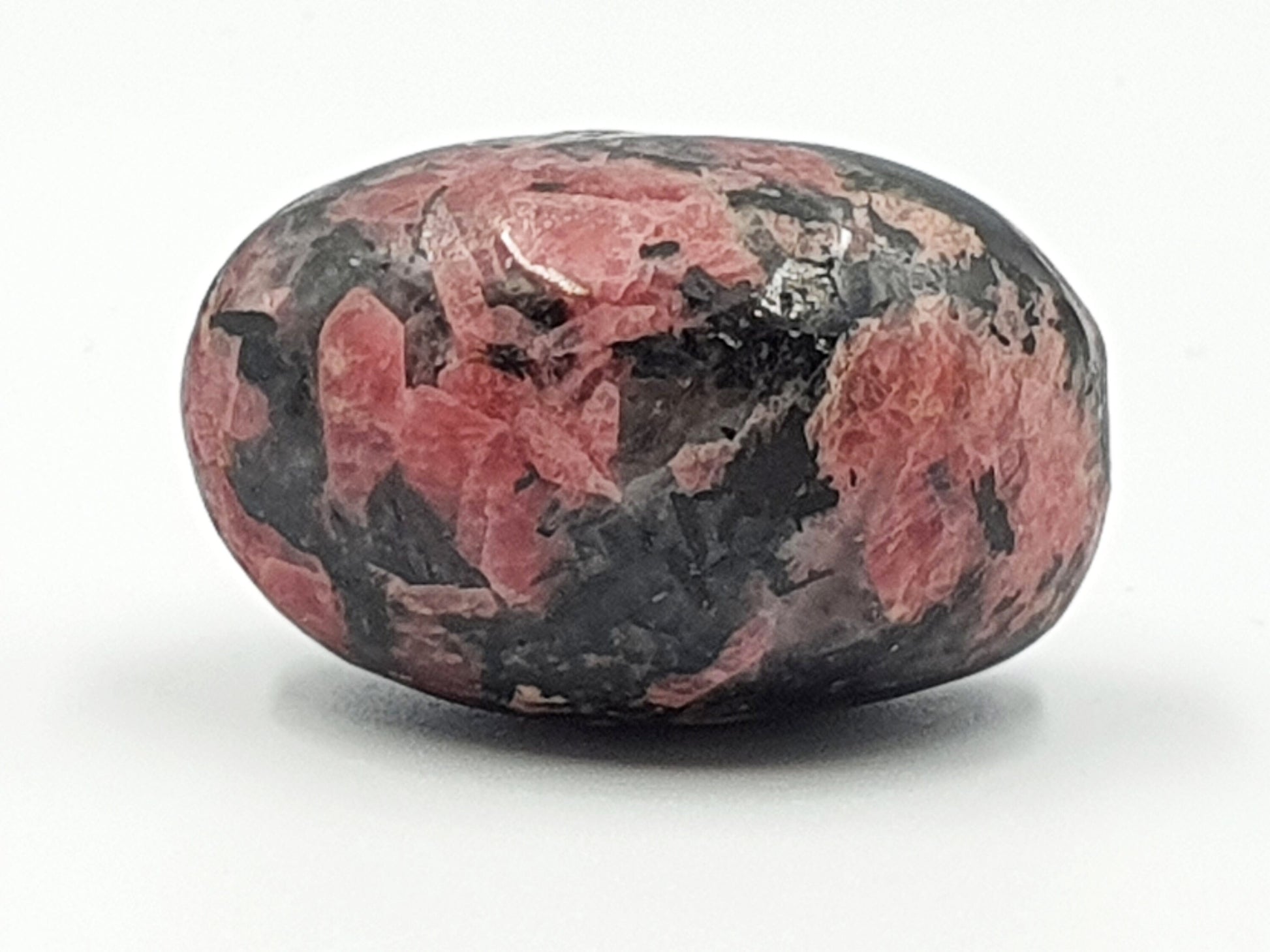 Rhodonite Crystal Tumbles - Approx 3cm