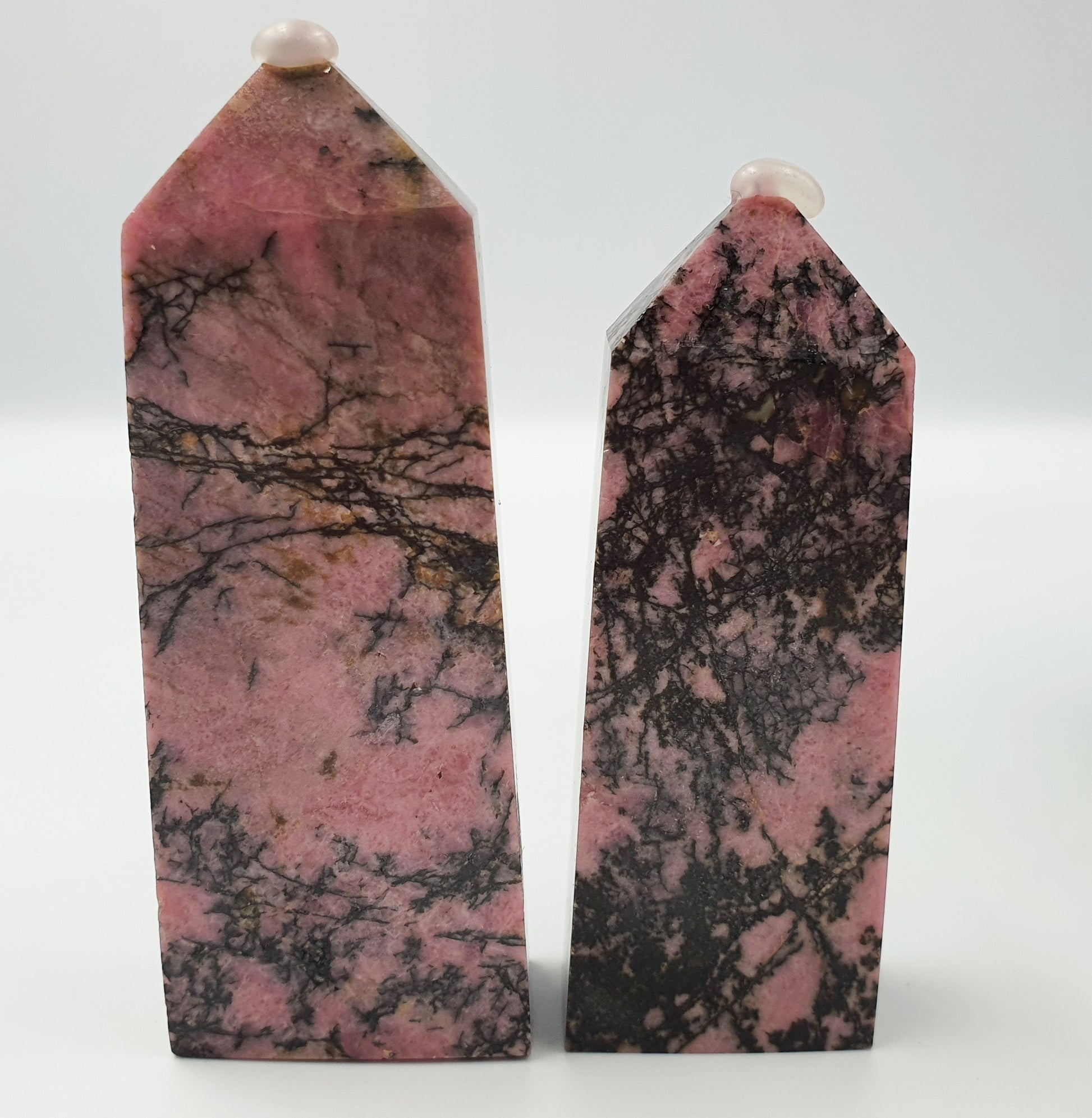 Leaning Rhodonite Tower - see photos