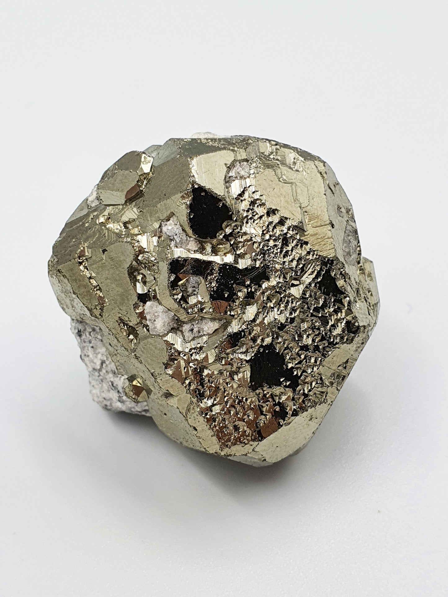 Natural Raw Pyrite "Fools Gold" Cluster Crystal Nugget - Various Sizes