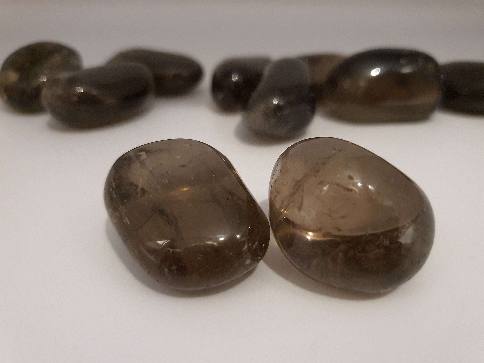 Smokey Quartz high grade large tumbles