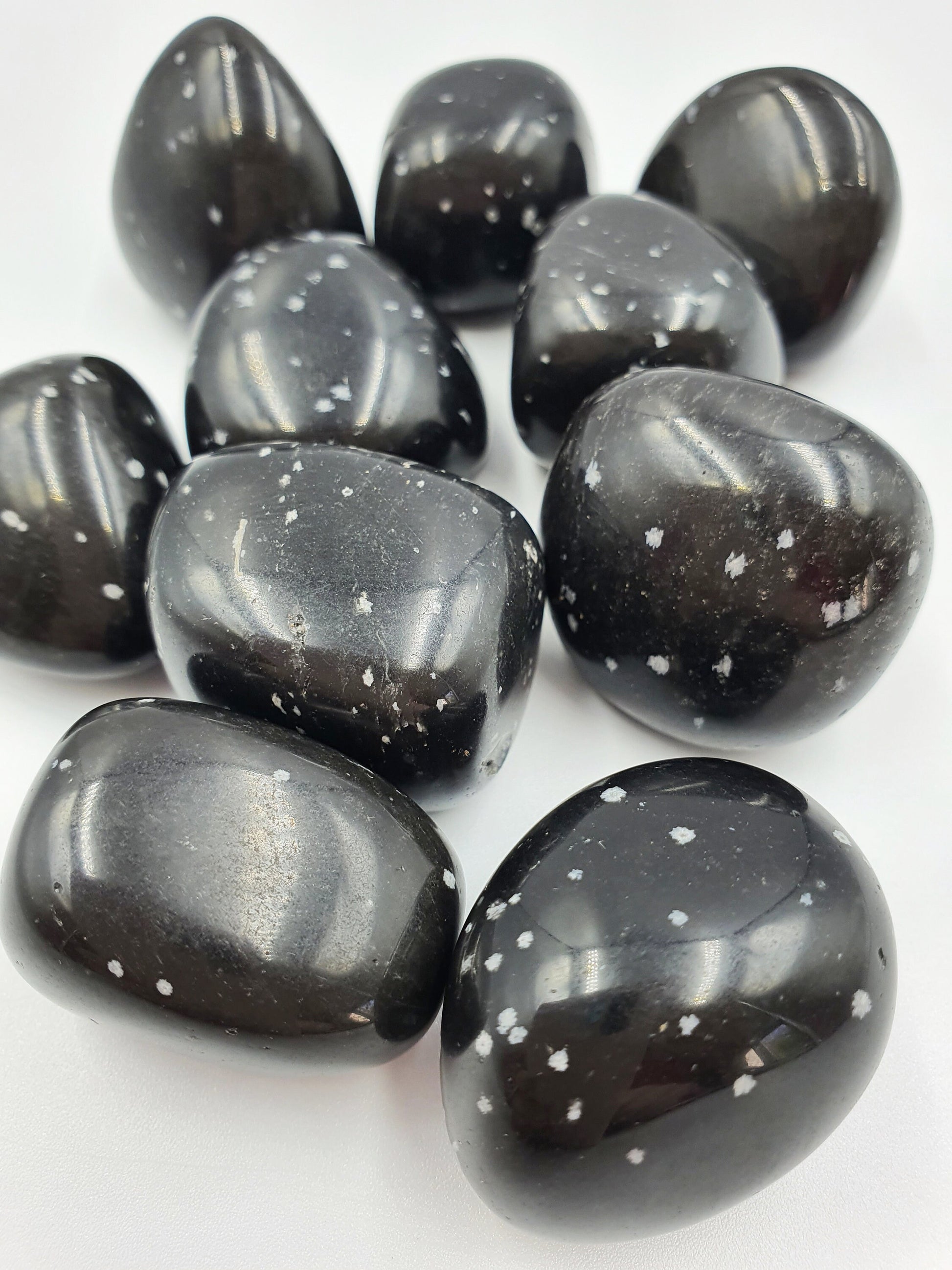 Snowflake Obsidian Tumbles