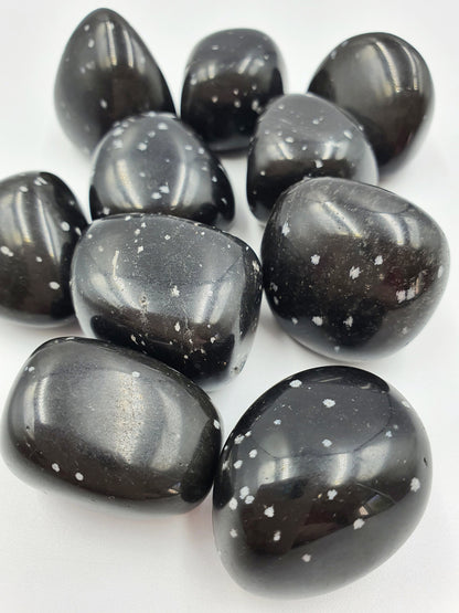 Snowflake Obsidian Tumbles