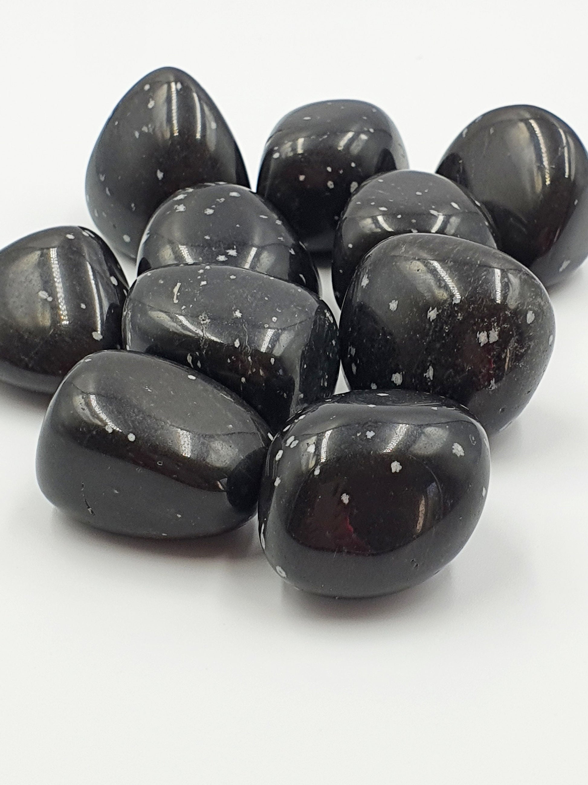 Snowflake Obsidian Tumbles