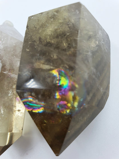 Citrine DT with Rainbows