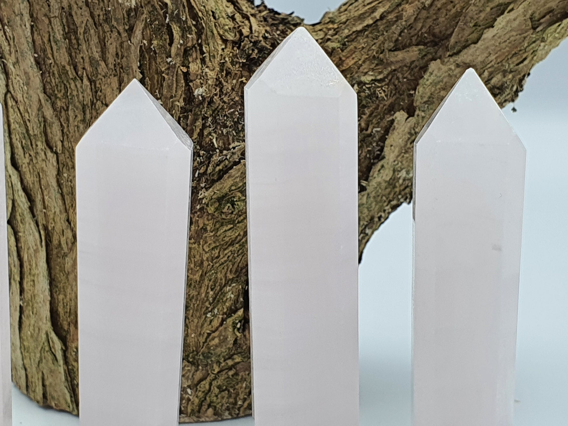Pink Mangano Calcite Mini Tower