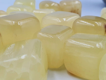 Lemon Calcite Tumbles