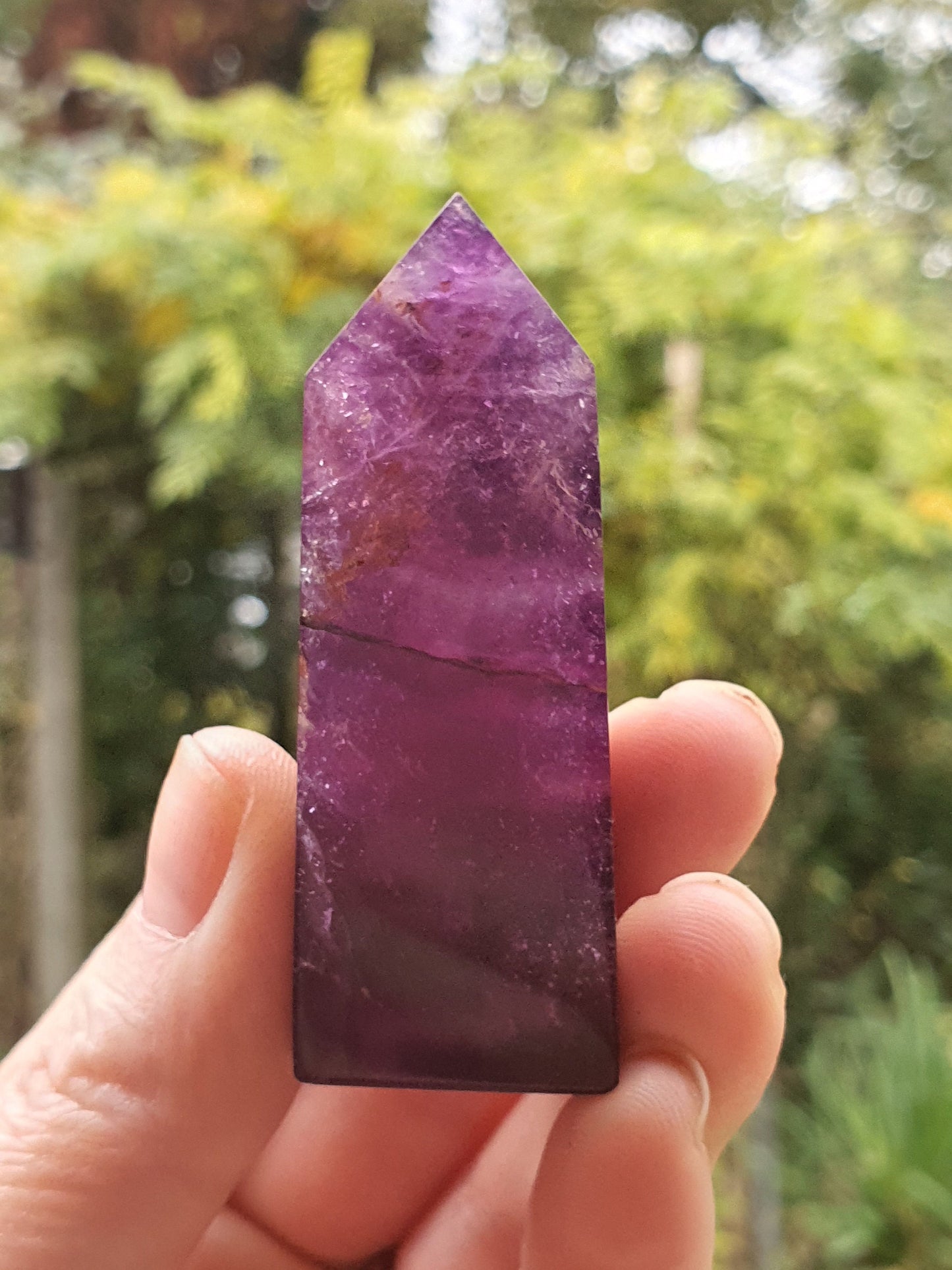Mini Red Fluorite Tower