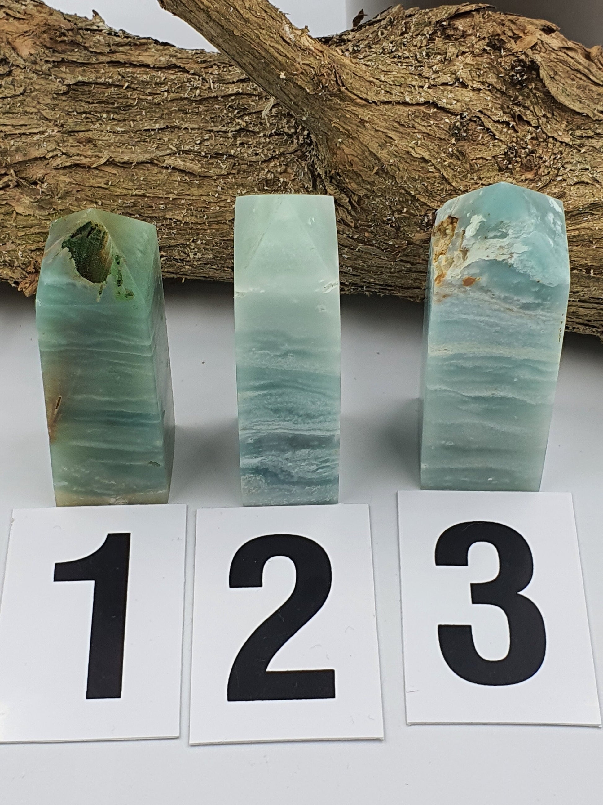 Blue Sky Calcite Crystal Tower - Last One - 105g