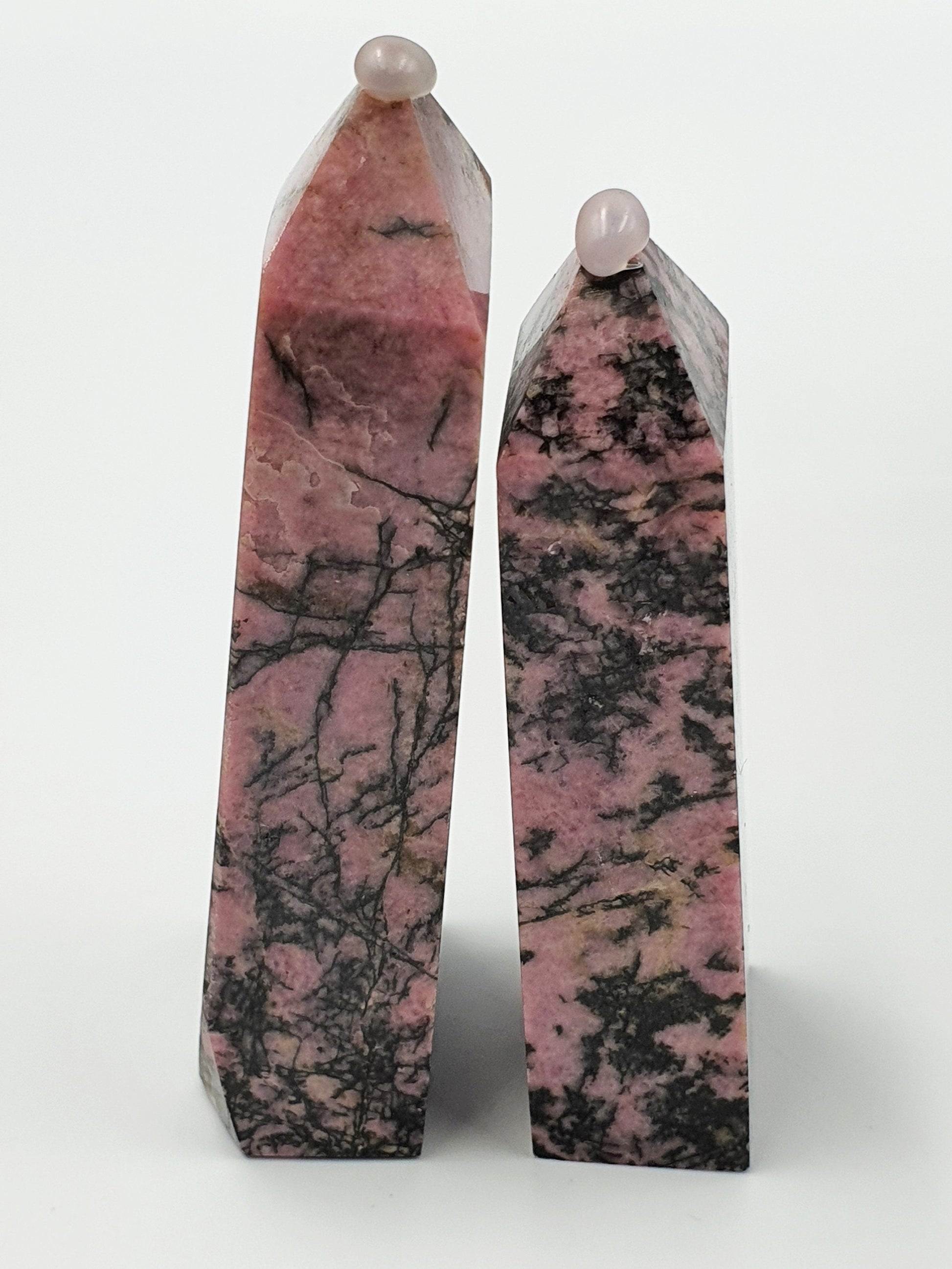 Leaning Rhodonite Tower - see photos