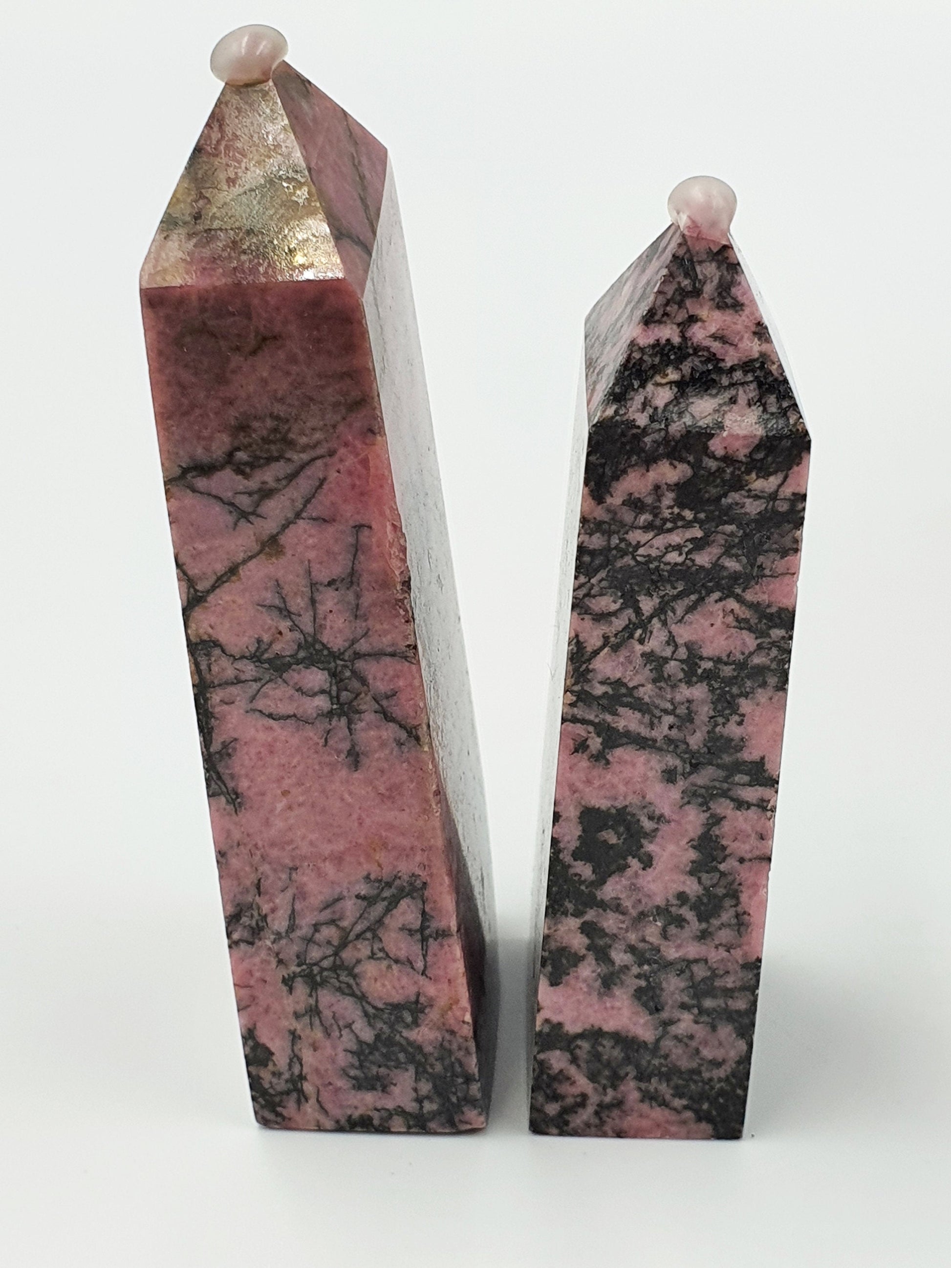 Leaning Rhodonite Tower - see photos