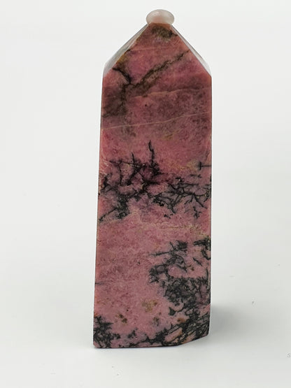 Leaning Rhodonite Tower - see photos