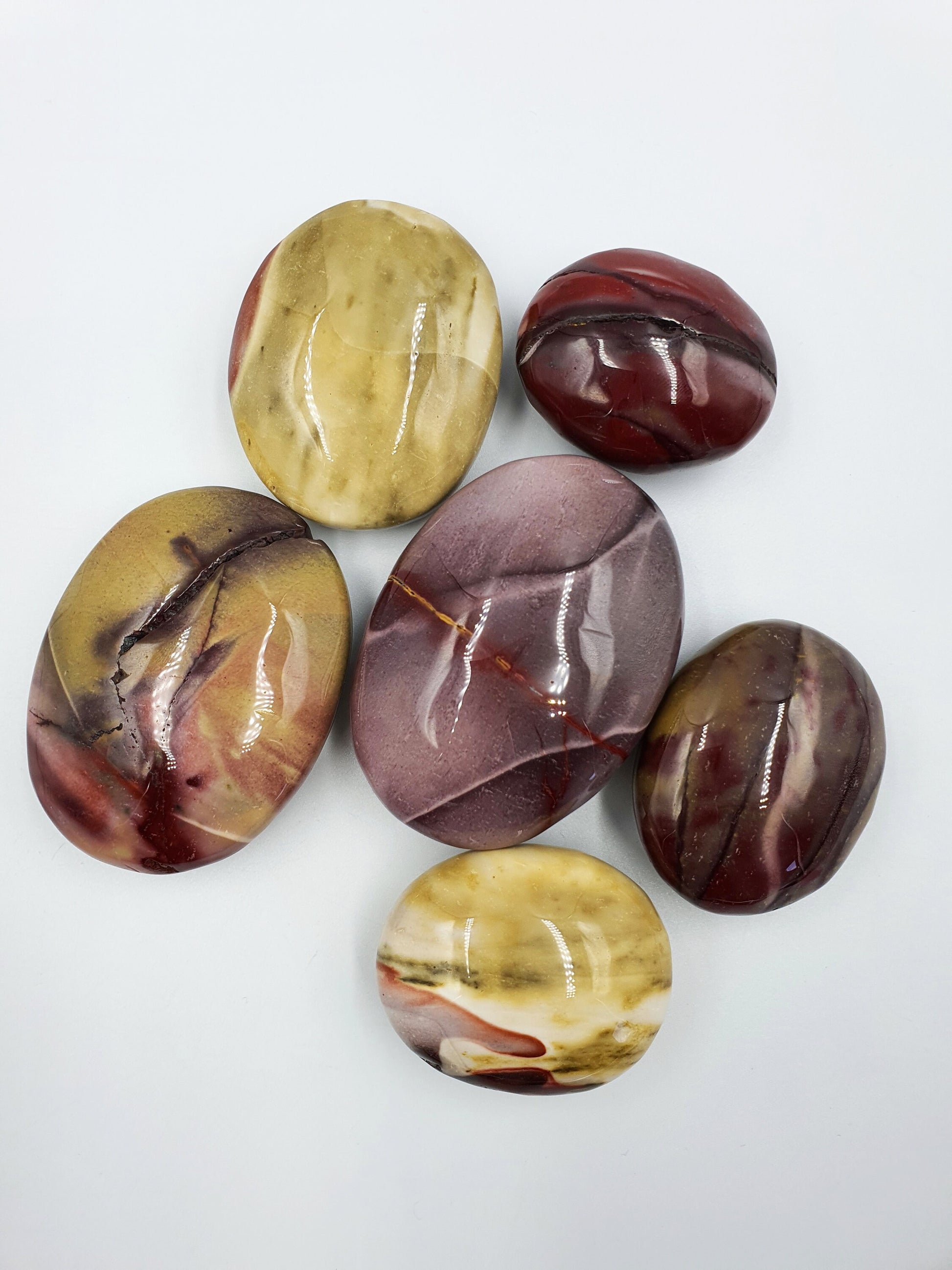 Mookaite Jasper Palms