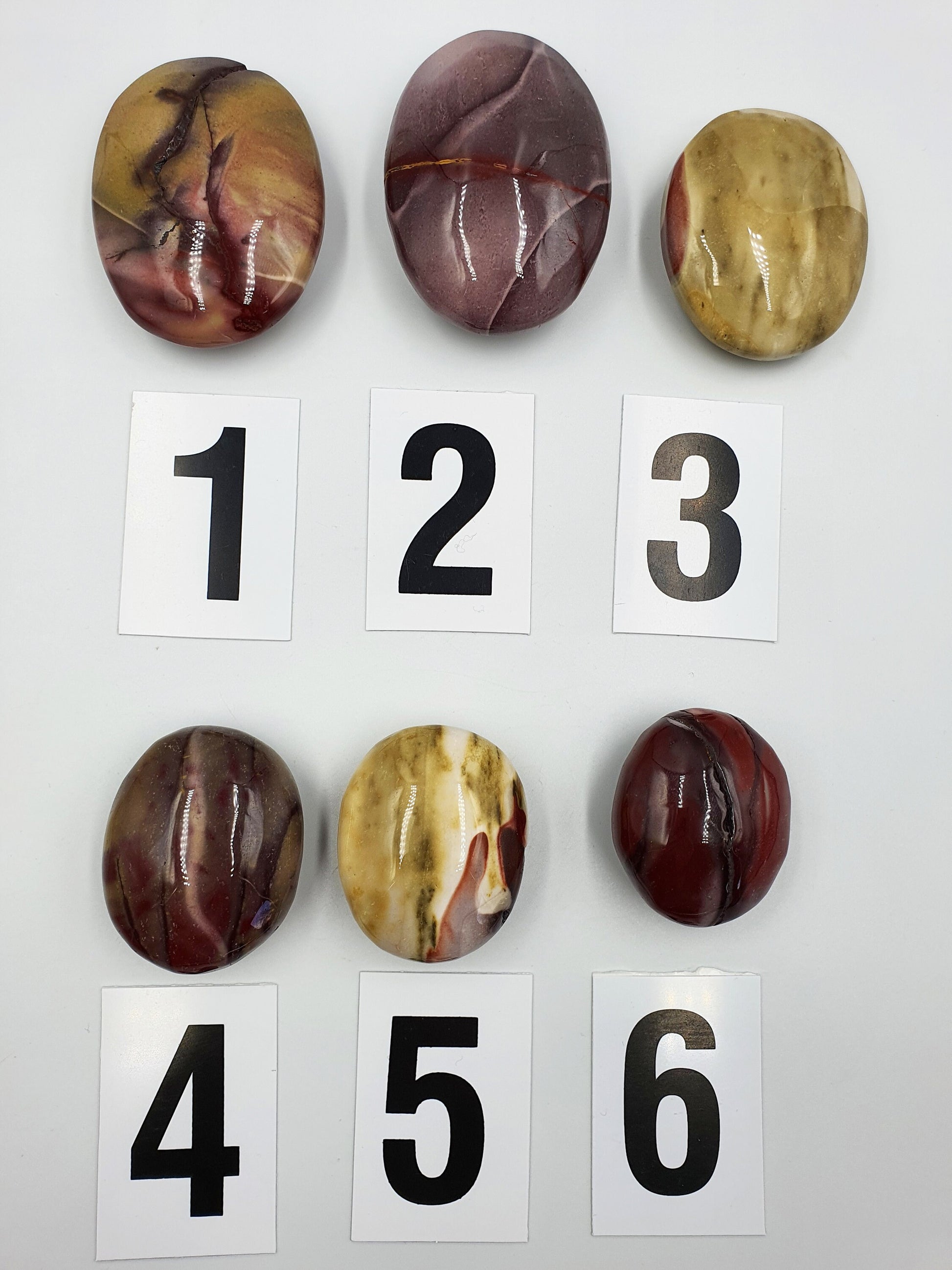 Mookaite Jasper Palms