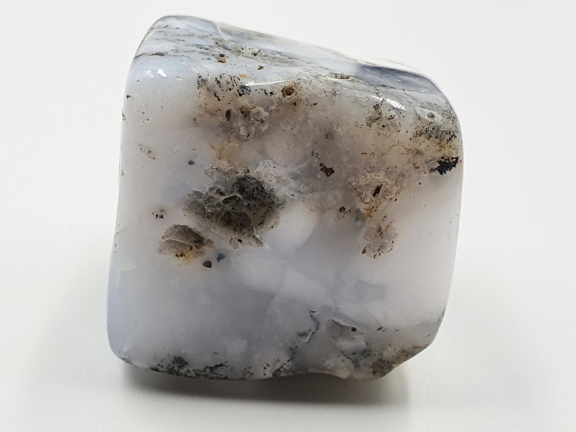 Blue Chalcedony Cubes