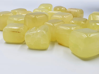 Lemon Calcite Tumbles
